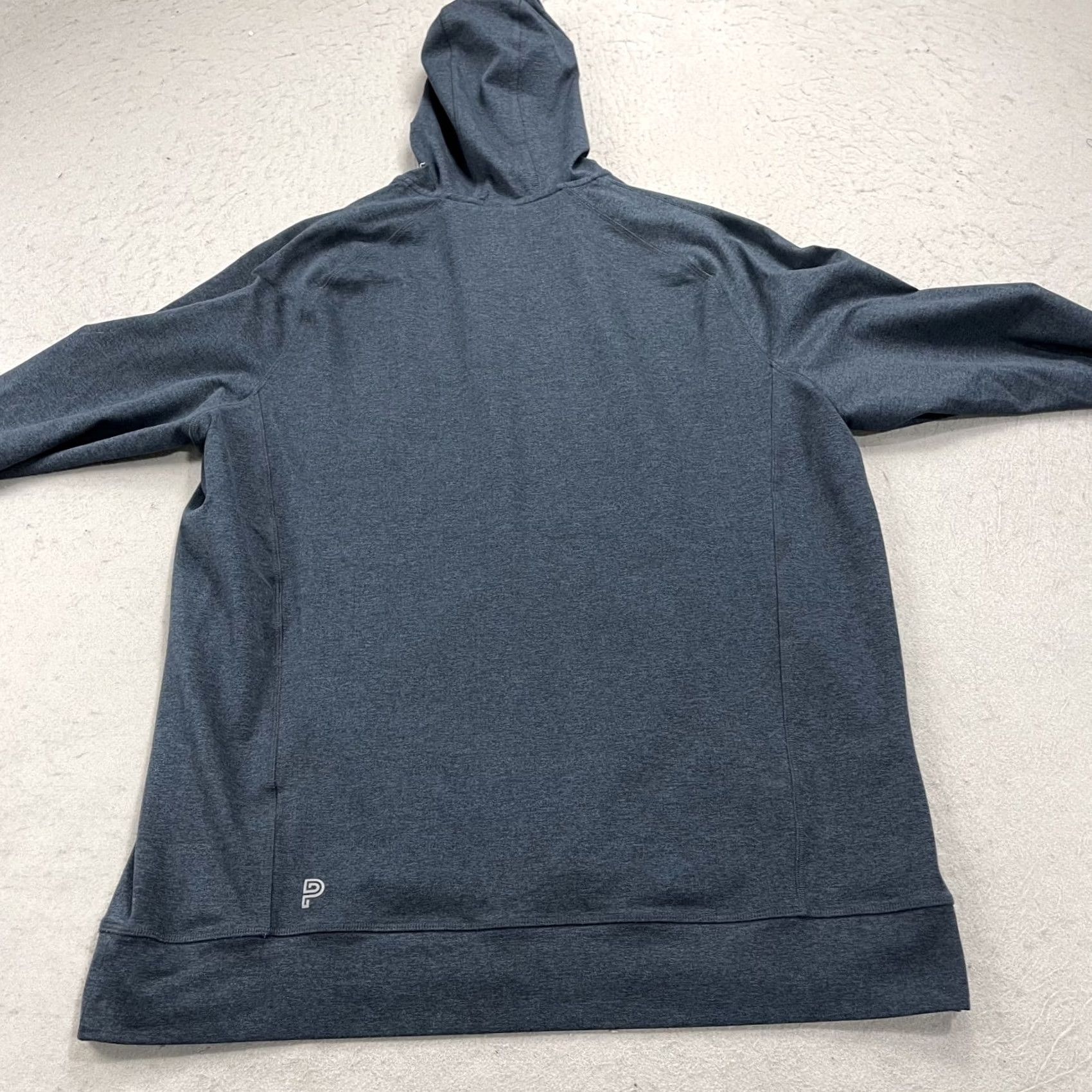 Vintage Public Rec Hoodie Mens Large Blue Politan Sweatshirt Gym Workout Yoga Training Size US L / EU 52-54 / 3 - 6 Thumbnail