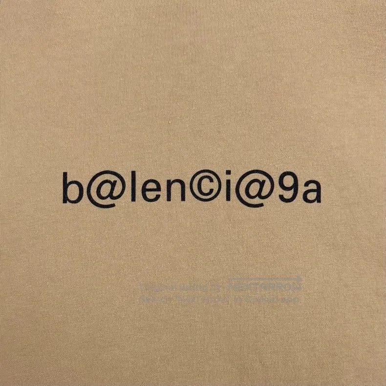 Balenciaga Balenciaga Khaki Color Mailbox Letter Logo Short Sleeve Size US XS / EU 42 / 0 - 4 Thumbnail