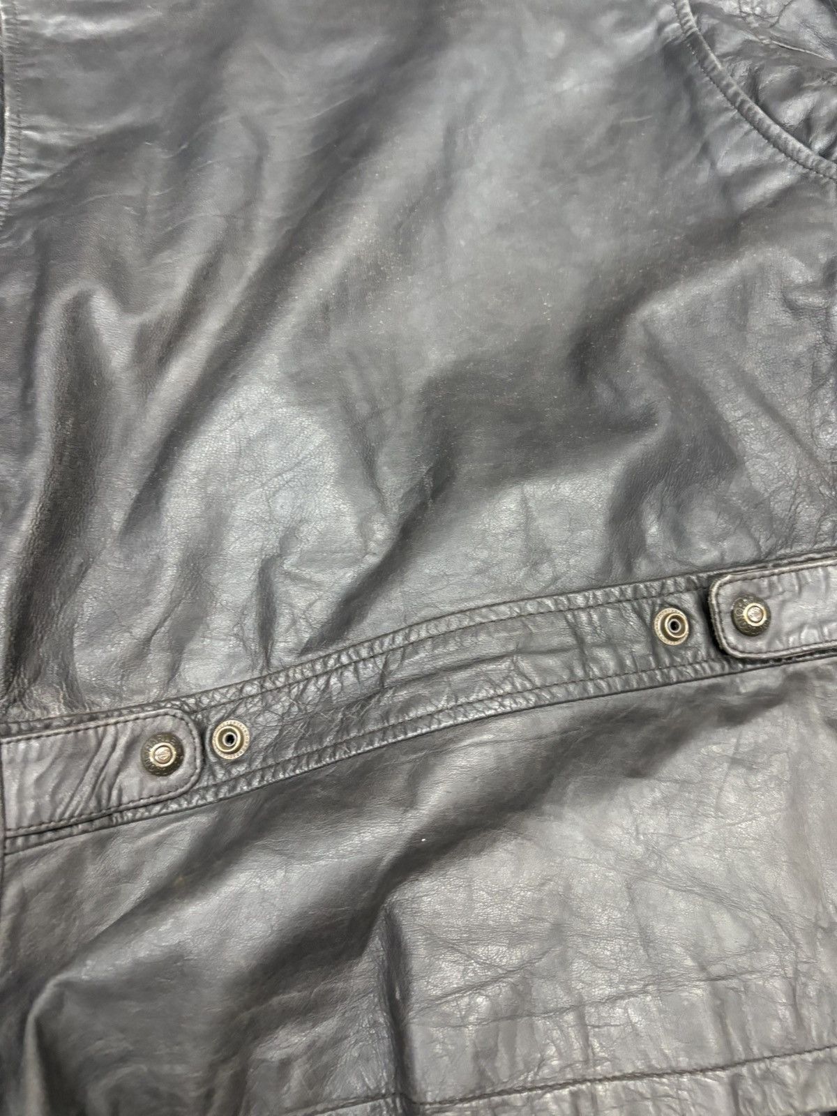 Harley Davidson Goatskin leather harley davidson H-DMC riding jacket Size US L / EU 52-54 / 3 - 7 Thumbnail
