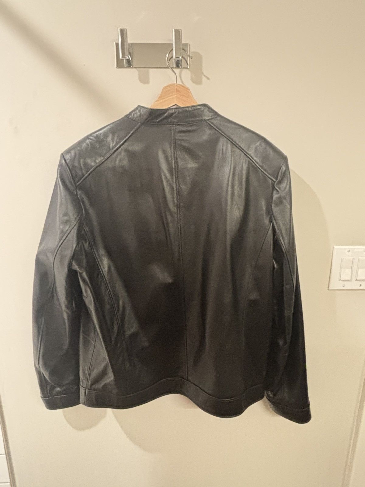 Other Leather jacket with detailed zippers Size US XL / EU 56 / 4 - 2 Thumbnail