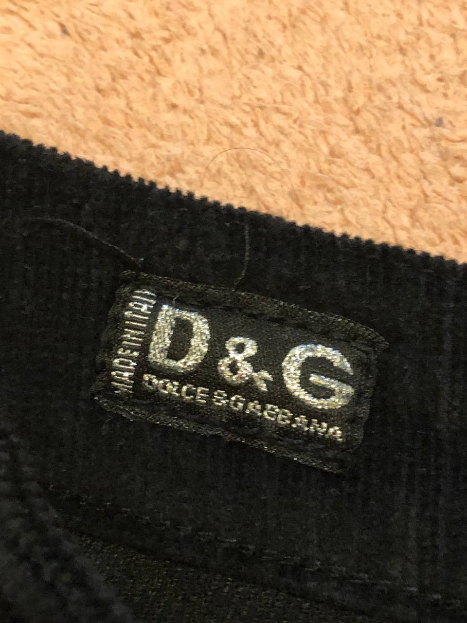 Dolce & Gabbana black D&G luxury Casual Pants Y2K Dolce&Gabbana Vintage Size 30" / US 8 / IT 44 - 2 Thumbnail