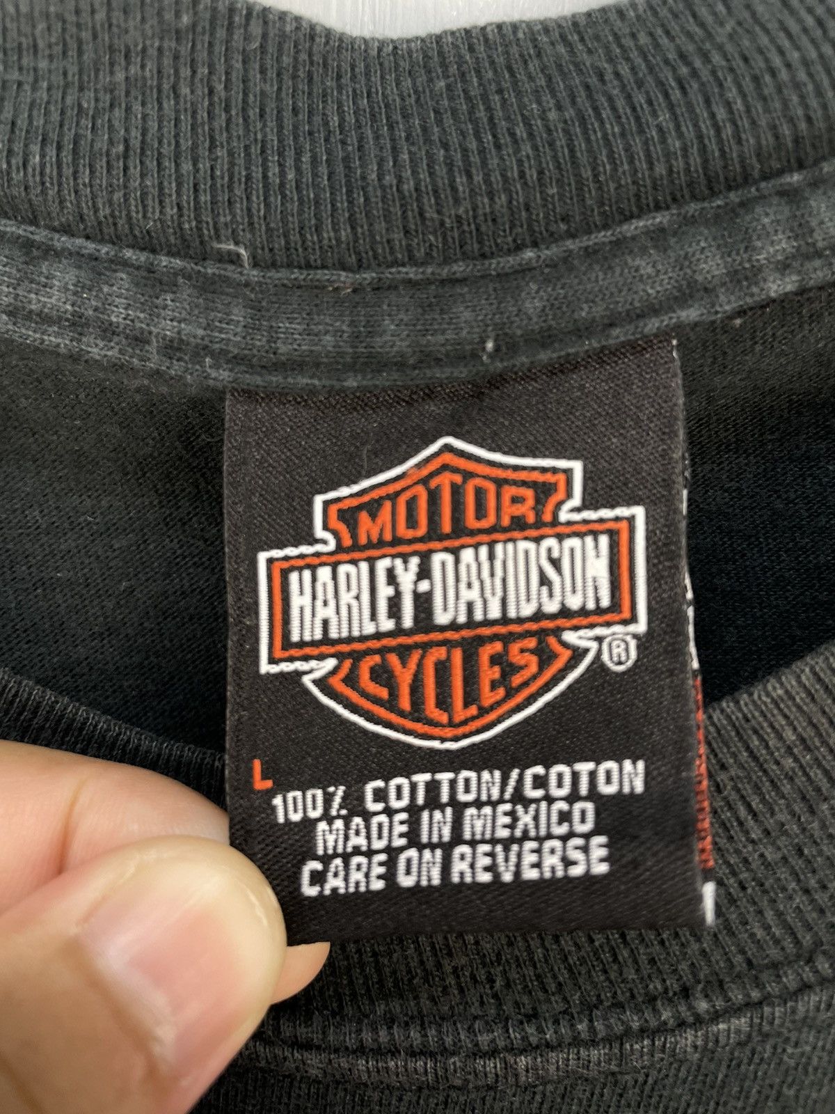 Harley Davidson Vintage Y2K Harley Davidson Las Vegas t shirt Size US L / EU 52-54 / 3 - 7 Thumbnail