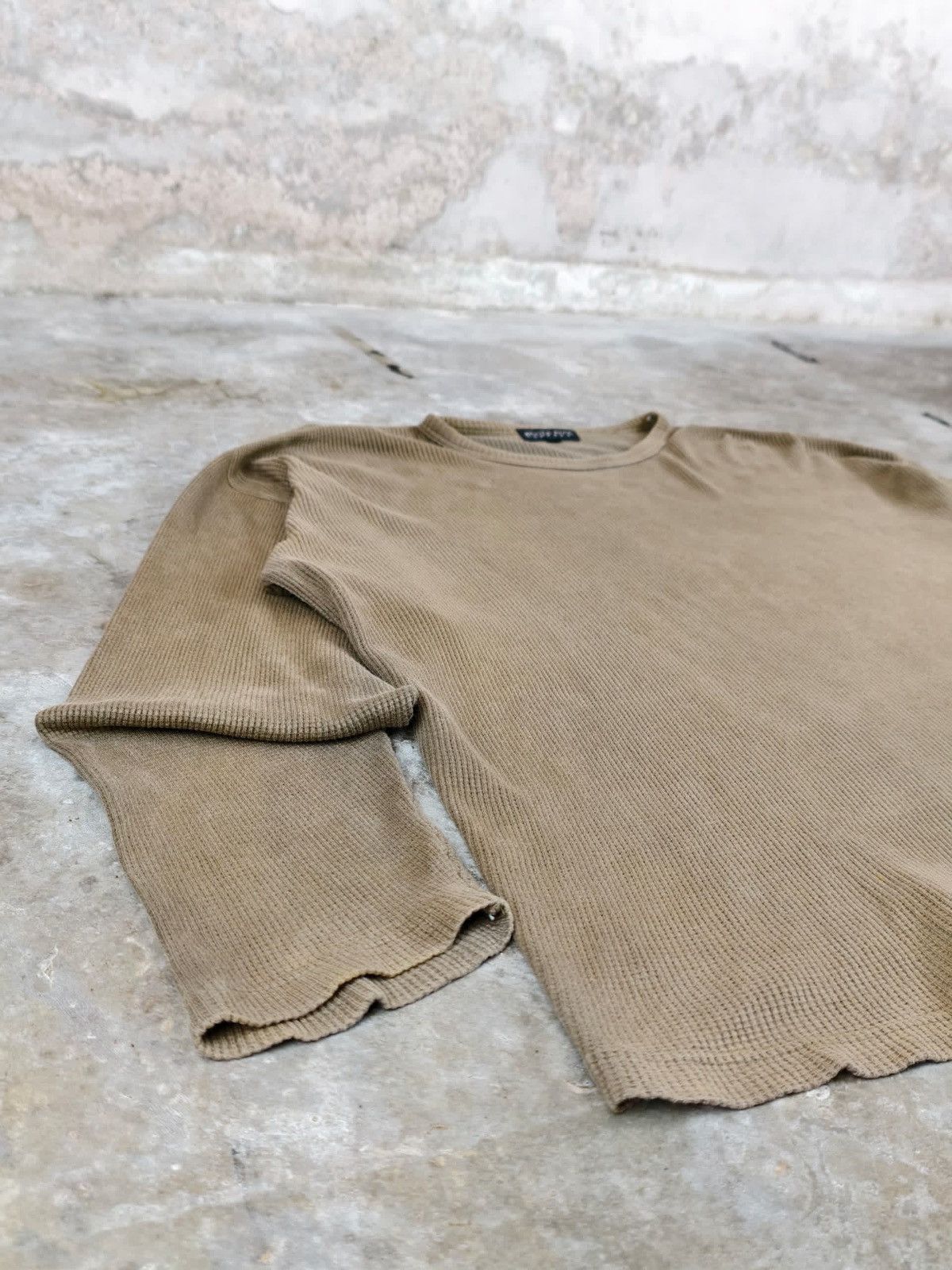 Bugle Boy × Vintage Vintage Bugle Boy Waffle Long Sleeve T-Shirt Size US L / EU 52-54 / 3 - 9 Thumbnail