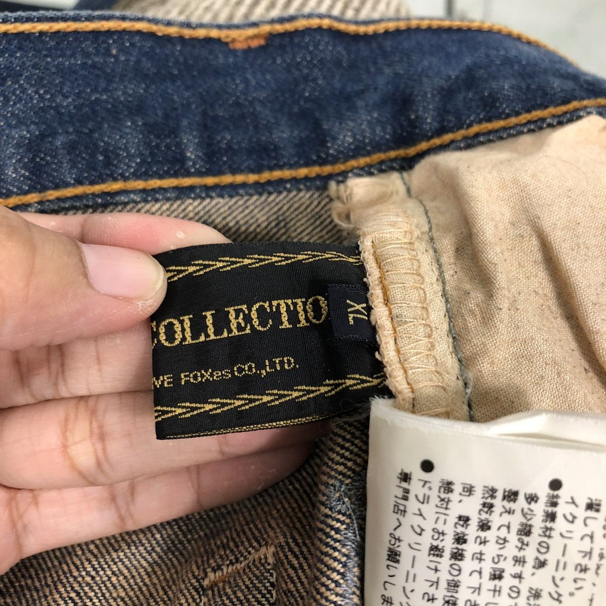 Levi's 🔥VINTAGE LEVIS DENIM JEANS RARE DESIGN COMME CA ISM JAPAN Size US 34 / EU 50 - 20 Thumbnail