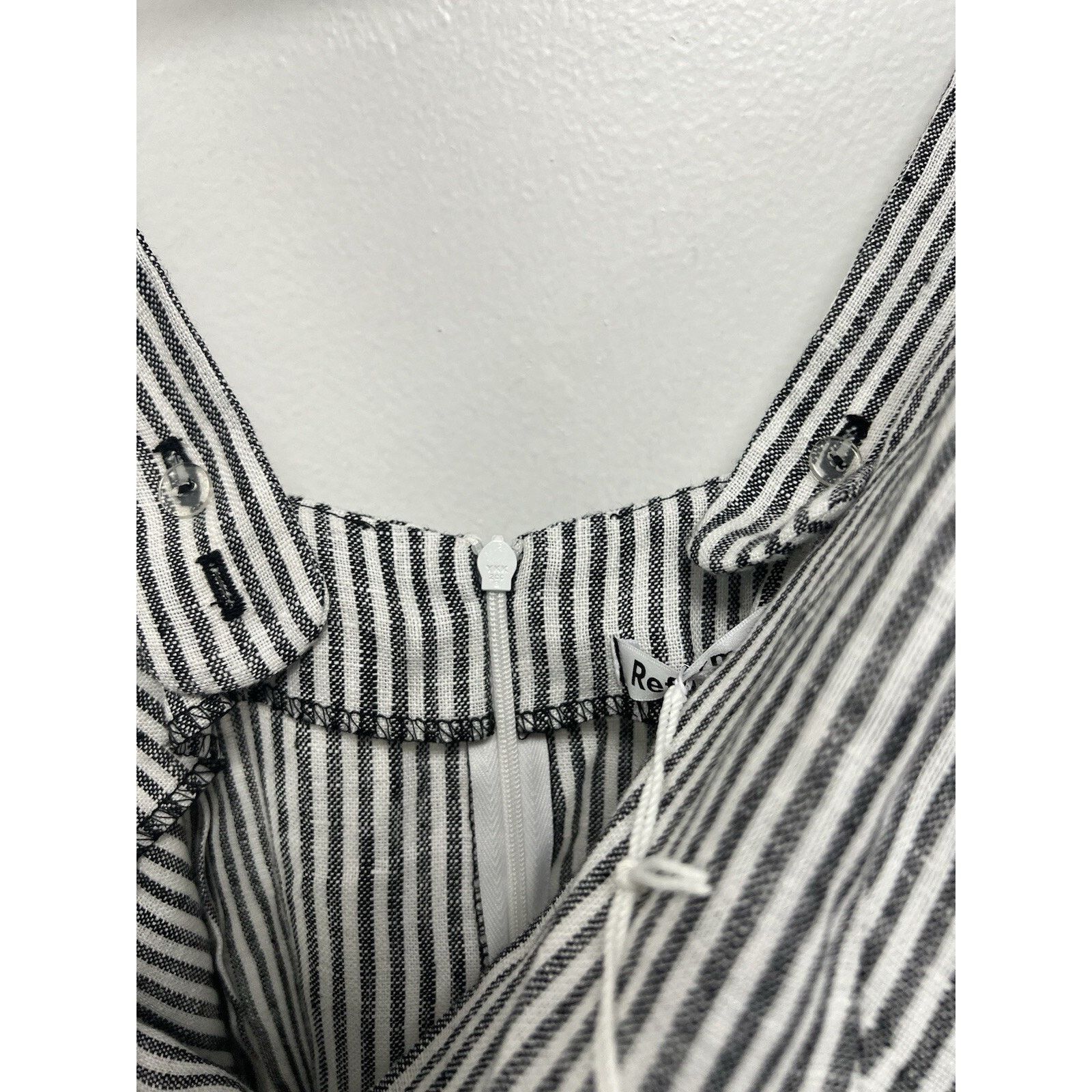 Reformation Reformation NEW Allira Vineyard Striped Size 6 A000398 Size S / US 4 / IT 40 - 7 Thumbnail