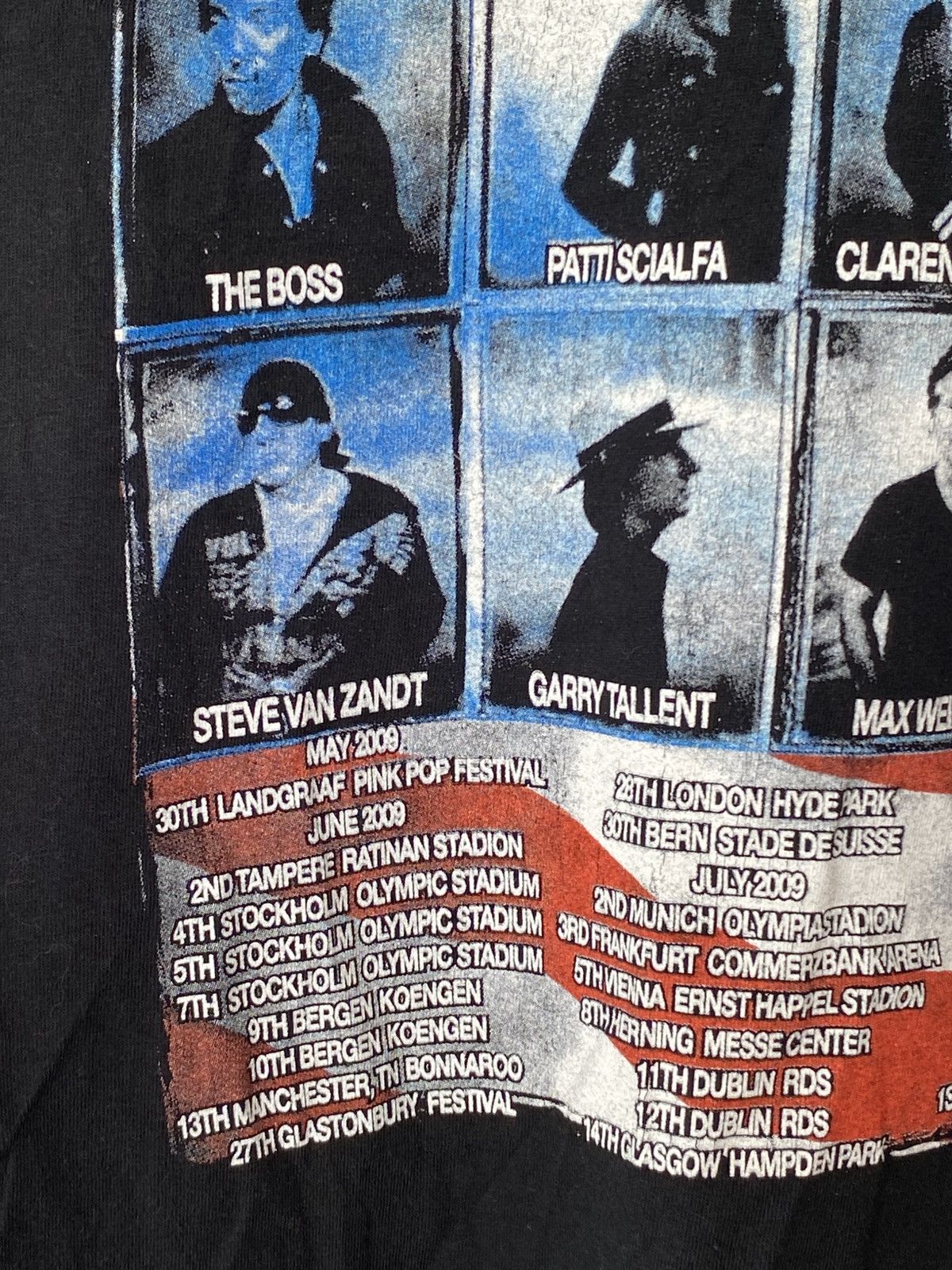 Band Tees Vintage Bruce Springsteen & The Estreet Band 2009 Tour Size US L / EU 52-54 / 3 - 8 Thumbnail