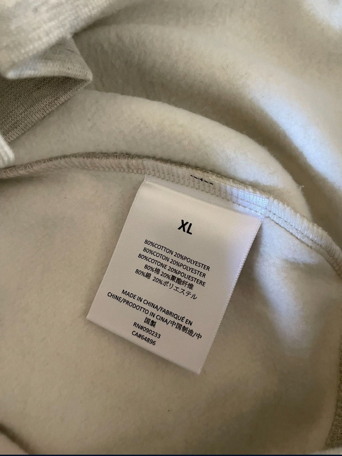 FOG × Fear of God × Pacsun FOG - Essentials Fear Of God Hoodie Sz X-Large Light Oatmeal Size US XL / EU 56 / 4 - 7 Thumbnail