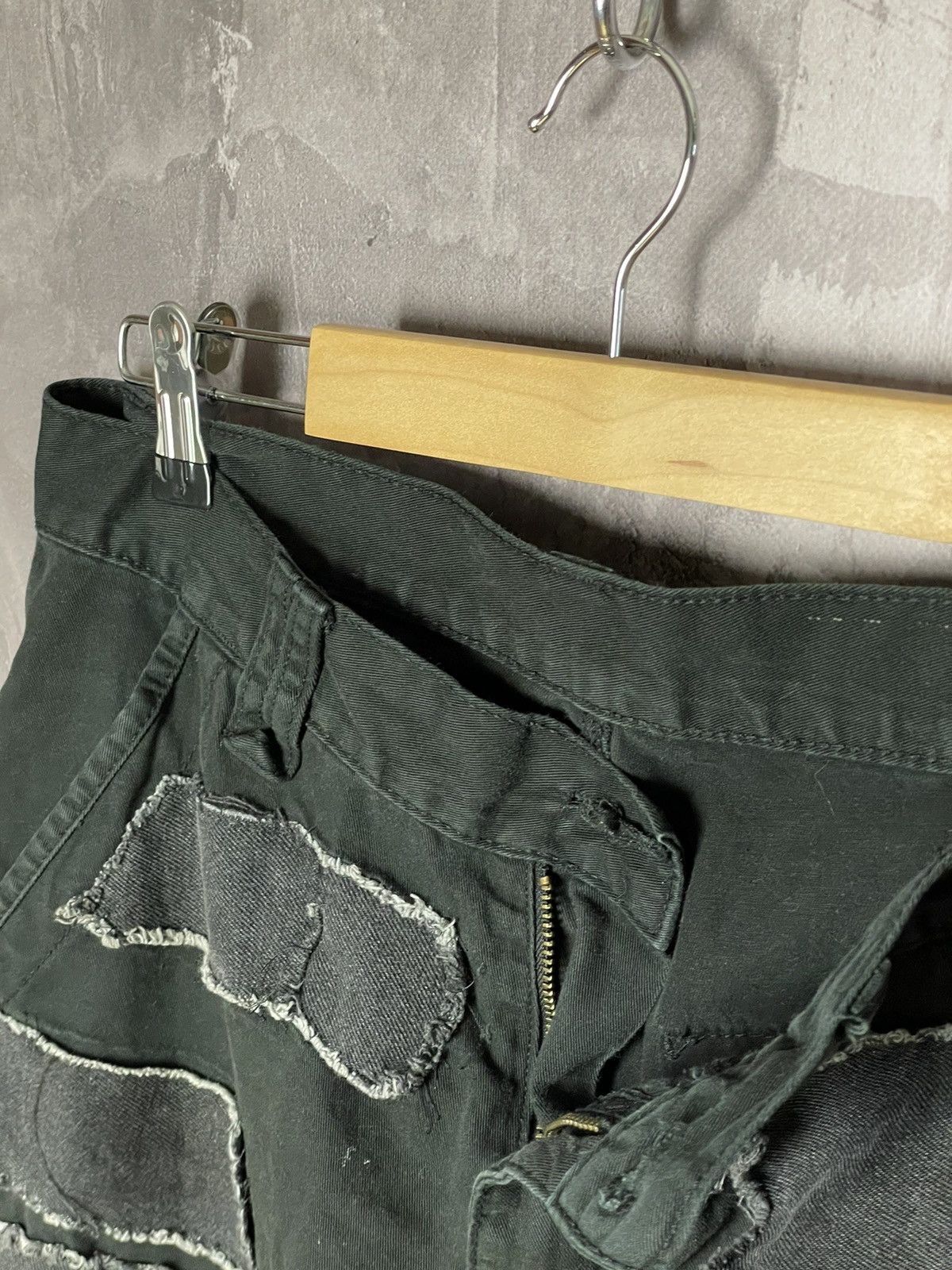 Japanese Brand Vintage Cargo Pant Patchwork y2k affliction Style Size US 29 - 7 Thumbnail