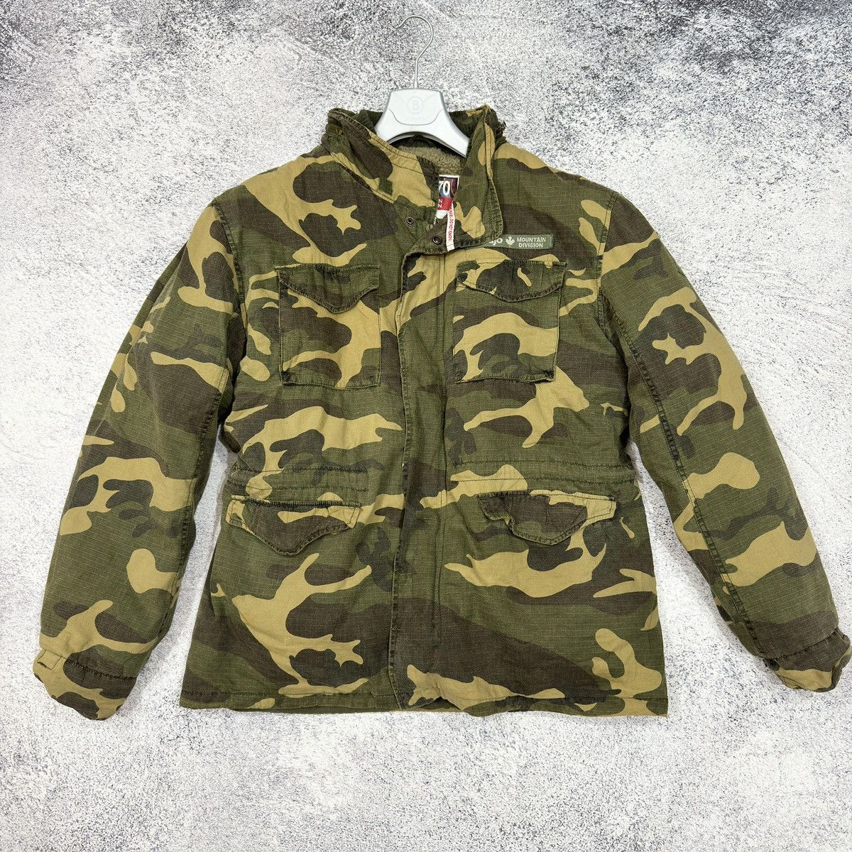 khujo Khujo 2in1 Mens Camo RipStop M-65 Field Coat L size Size US L / EU 52-54 / 3 - 1 Thumbnail