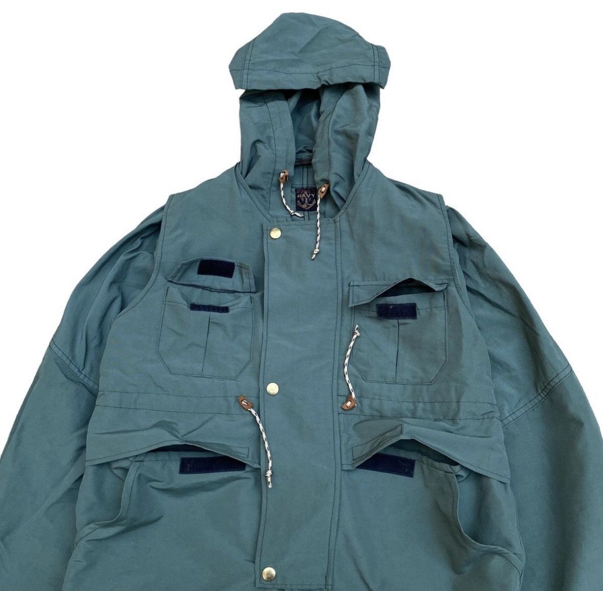 Kapital Kapital Nylon Navy Extendable Jacket Size US S / EU 44-46 / 1 - 4 Thumbnail