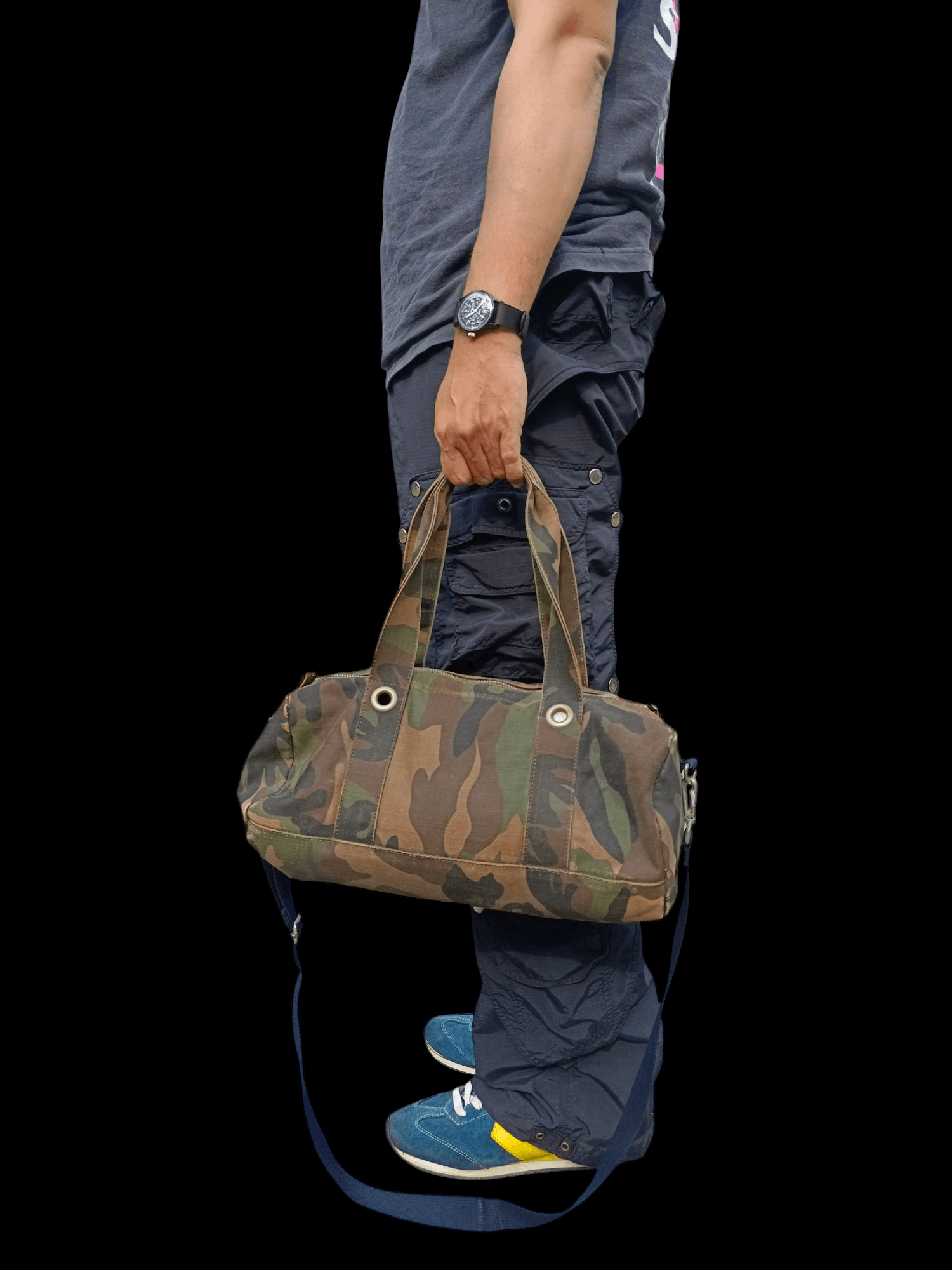 PPFM PPFM DUFFLE CAMOUFLAGE 2WAYS Size ONE SIZE - 2 Thumbnail