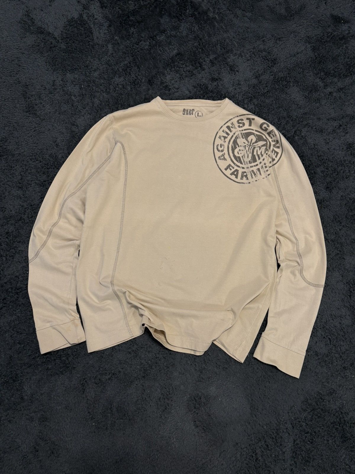 Hysteric Glamour × Undercover Vintage Against Genetic Farms Y2K 00s Style Longsleeve Size US M / EU 48-50 / 2 - 1 Thumbnail
