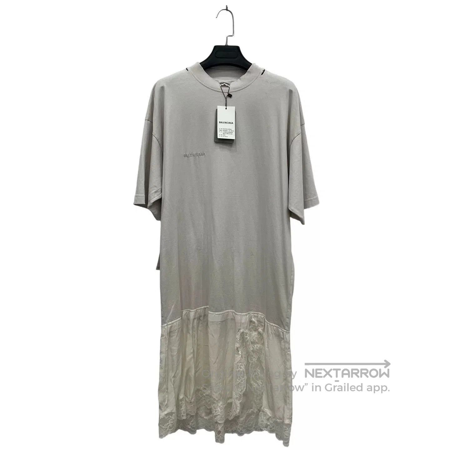 Balenciaga Balenciaga Letter Embroidery Lace Dress. Size S / US 4 / IT 40 - 1 Thumbnail