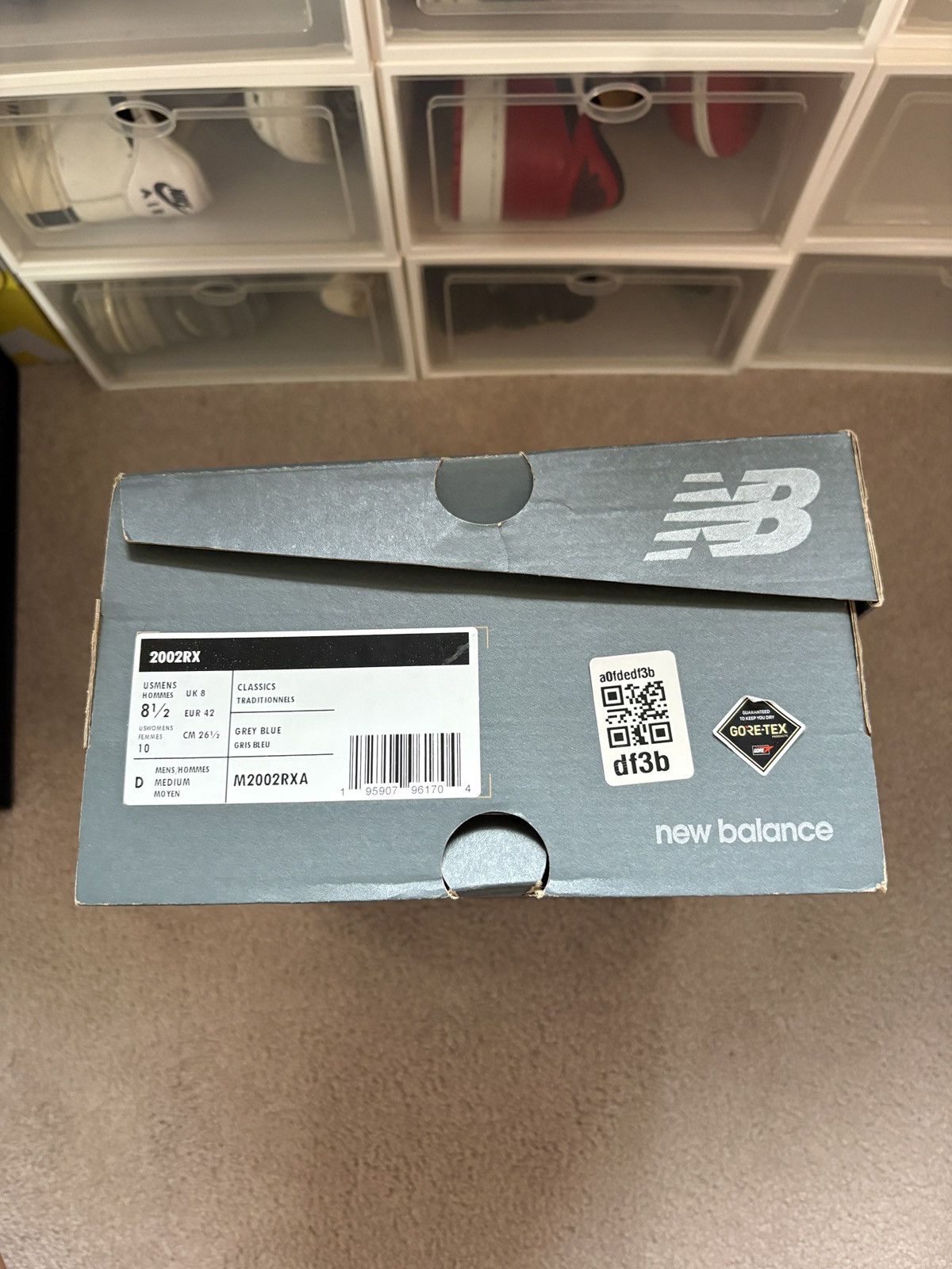 New Balance Size 8.5 - New Balance 2002R GORE-TEX Magnet Mood Indigo Size US 8.5 / EU 41-42 - 10 Thumbnail