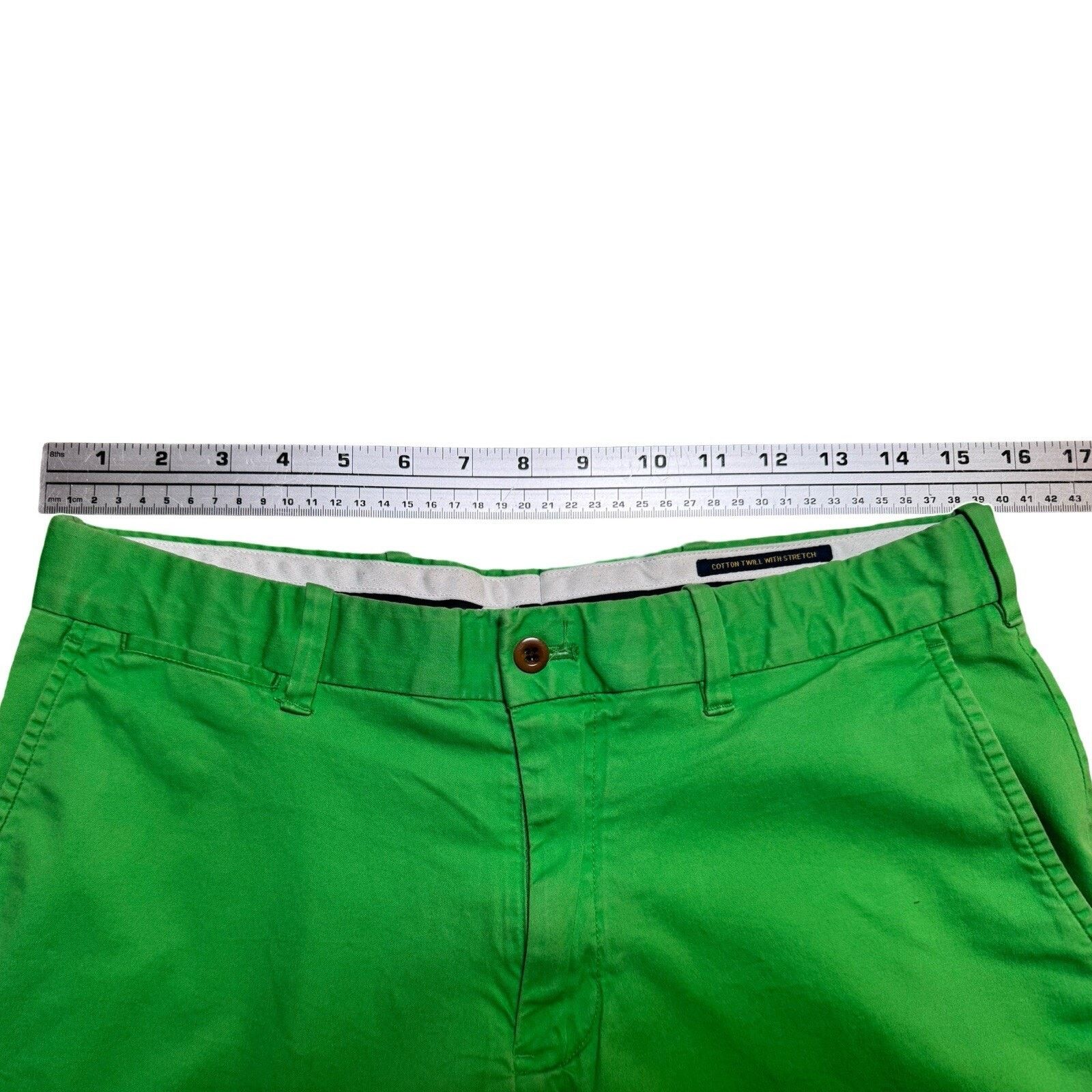 Polo Ralph Lauren Polo Ralph Lauren Shorts Mens Cotton Twill Stretch Green 30 Size US 30 / EU 46 - 4 Thumbnail