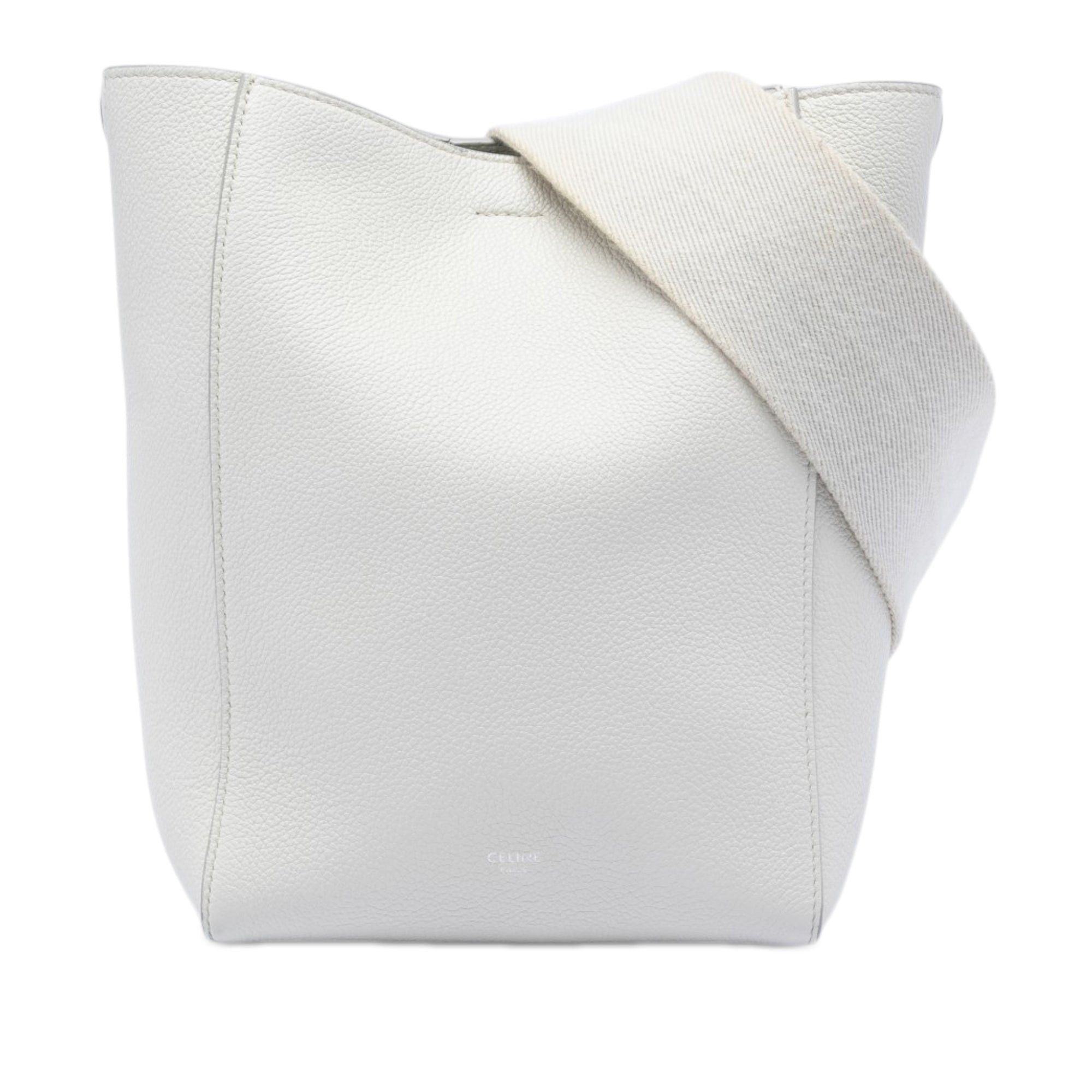 Celine Small Soft Grained Calfskin Seau Sangle Bucket Bag Size ONE SIZE - 1 Thumbnail