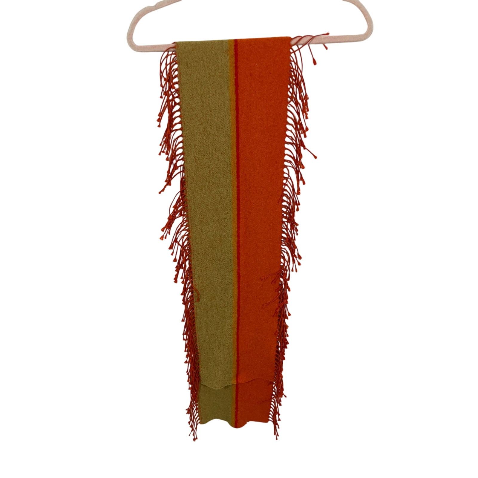 Other Scarf Wool Blend Ms. Frizzle Quirky Retro Fringe Western Size ONE SIZE - 3 Thumbnail