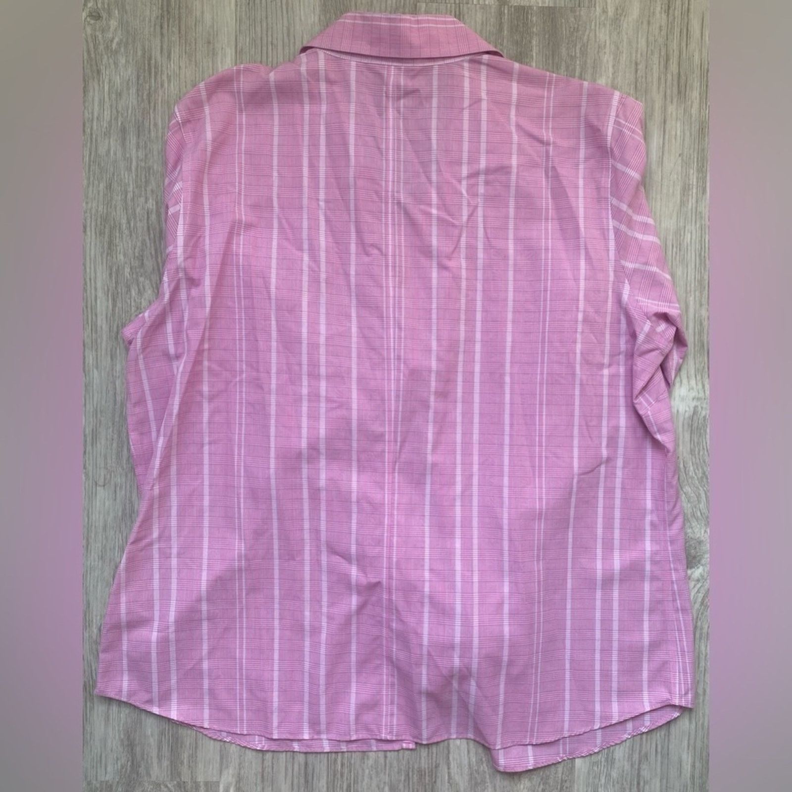 Other Liz Claiborne | Plaid Non-Iron Cotton Button Down Shirt | 16 Size XXL / US 16-18 / IT 52-54 - 2 Thumbnail