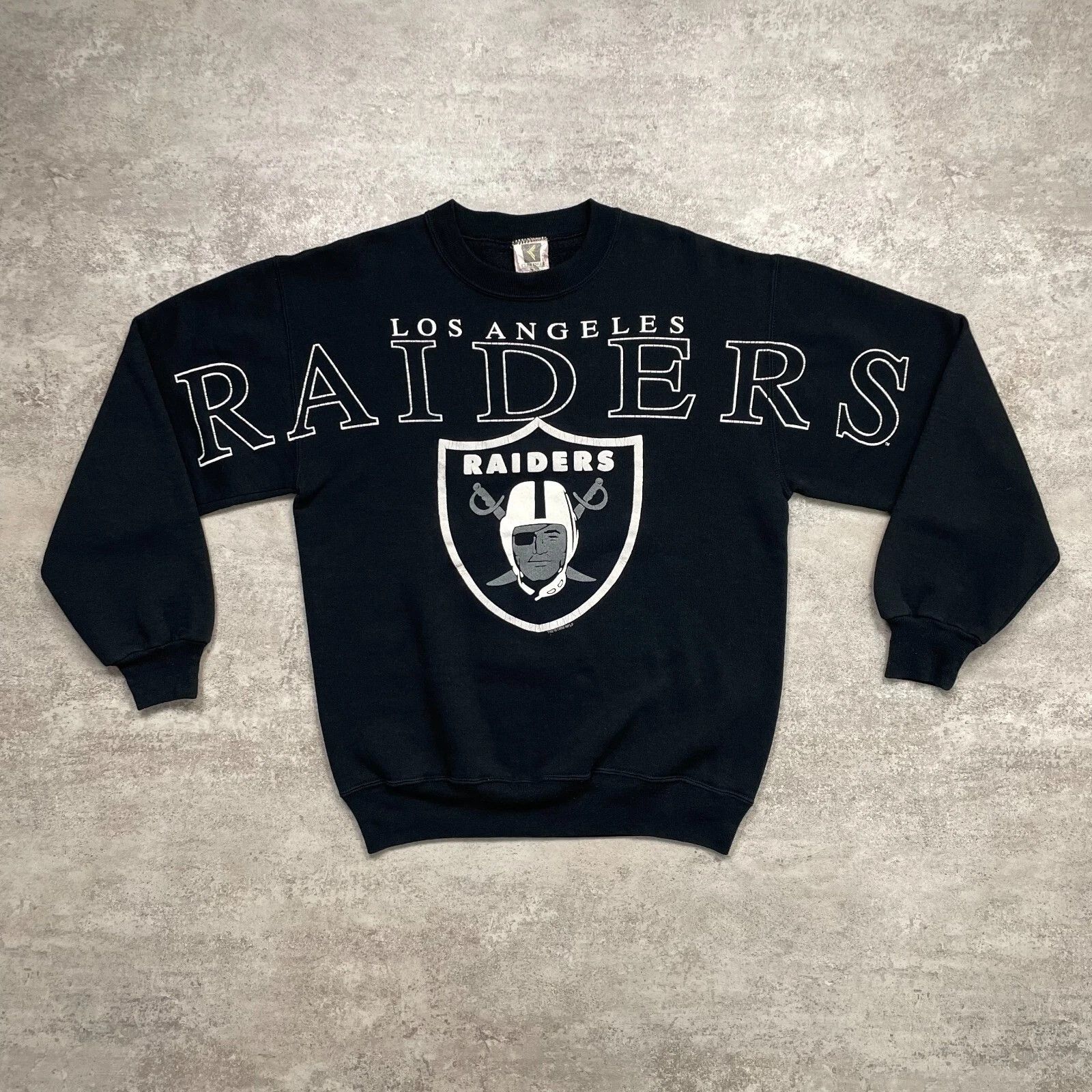 NFL × Vintage LOS ANGELES RAIDERS CLIFF ENGLE SWEATSHIRT SPELL OUT OSFM Size US M / EU 48-50 / 2 - 1 Thumbnail