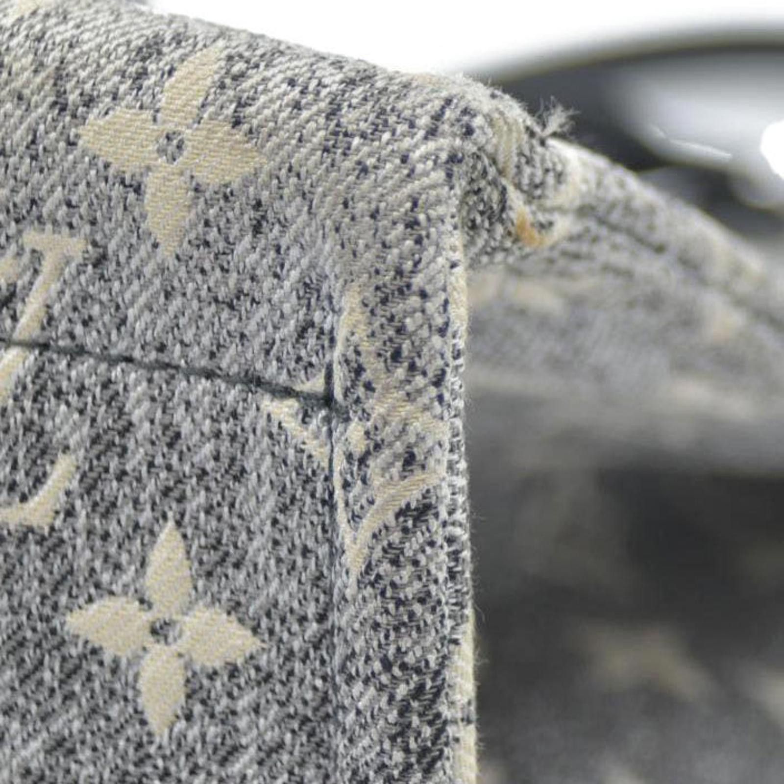 Louis Vuitton Louis Vuitton Monogram Jacquard Denim Onthego MM Black Size ONE SIZE - 8 Thumbnail