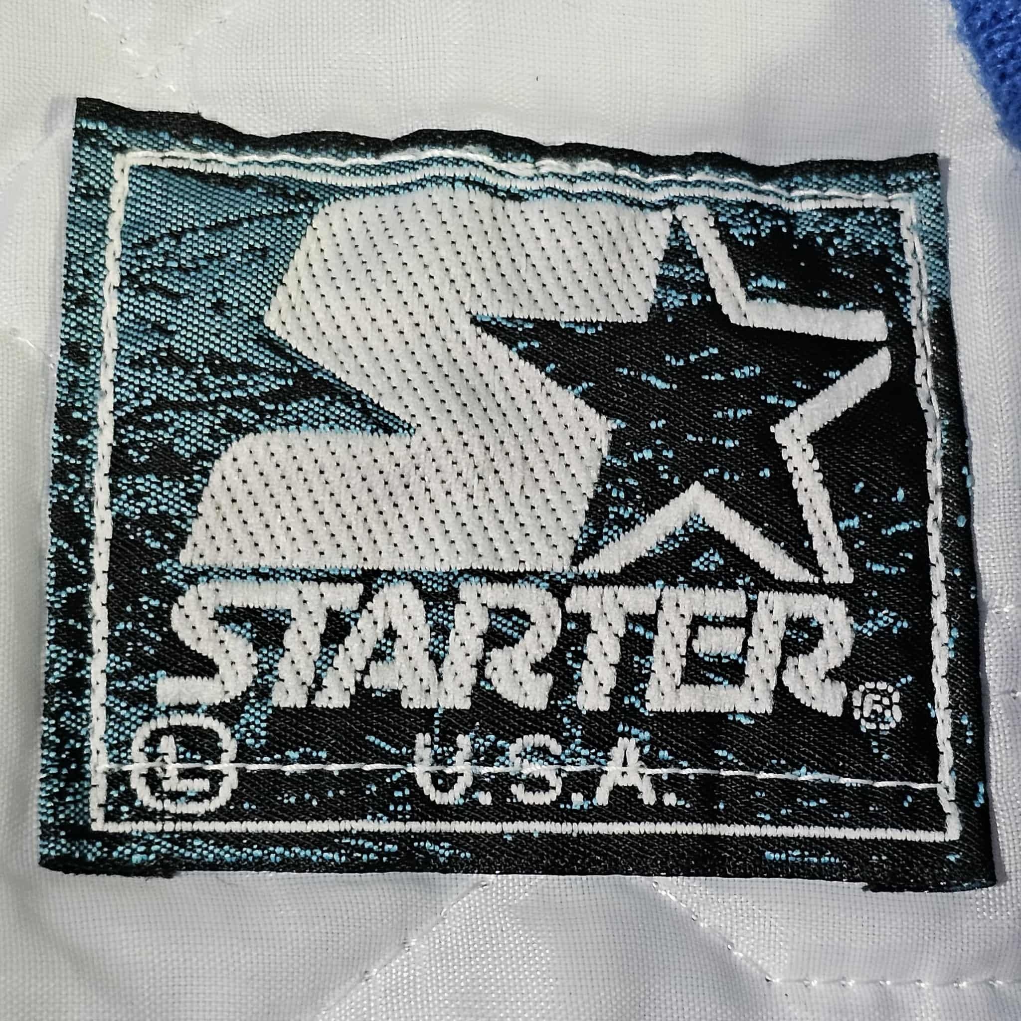 NFL Dallas Cowboys Vintage 80s Starter Bomber Varsity Jacket Size US L / EU 52-54 / 3 - 4 Thumbnail