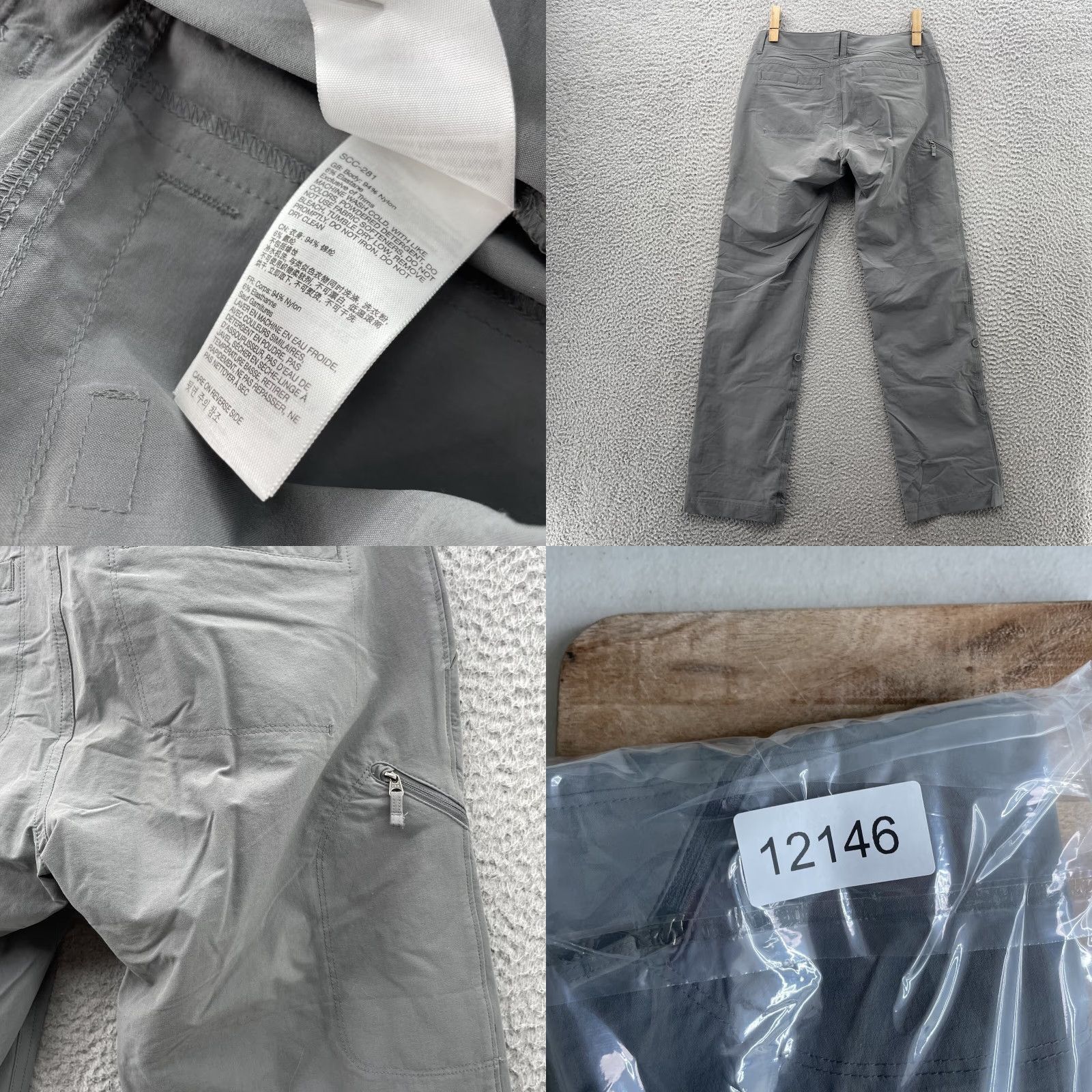 Marmot Marmot Pants Women 4 Gray Softshell Hiking Trail Tech Gorpcore Camp Utility Pockets Womens Size 27" / US 4 / IT 40 - 9 Thumbnail