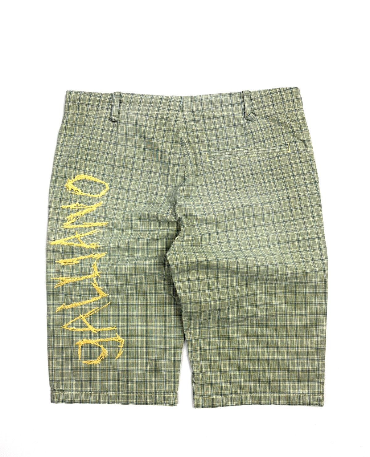 John Galliano John Galliano Embroidered Logo Shorts Italy Archive Punk Size US 32 / EU 48 - 1 Thumbnail