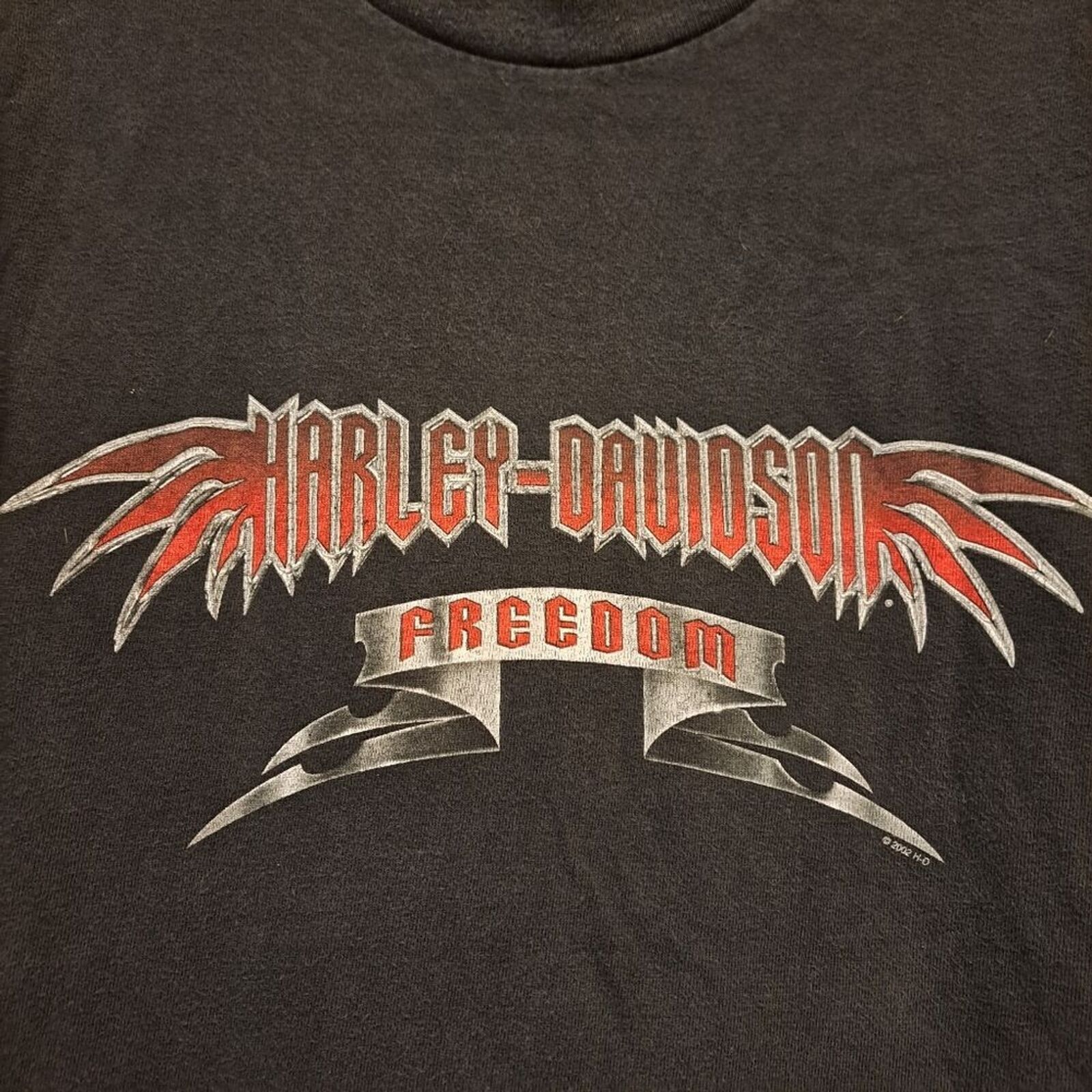 Harley Davidson Harley-Davidson Freedom vintage t-shirt black Maryland sz S Size S / US 4 / IT 40 - 2 Thumbnail