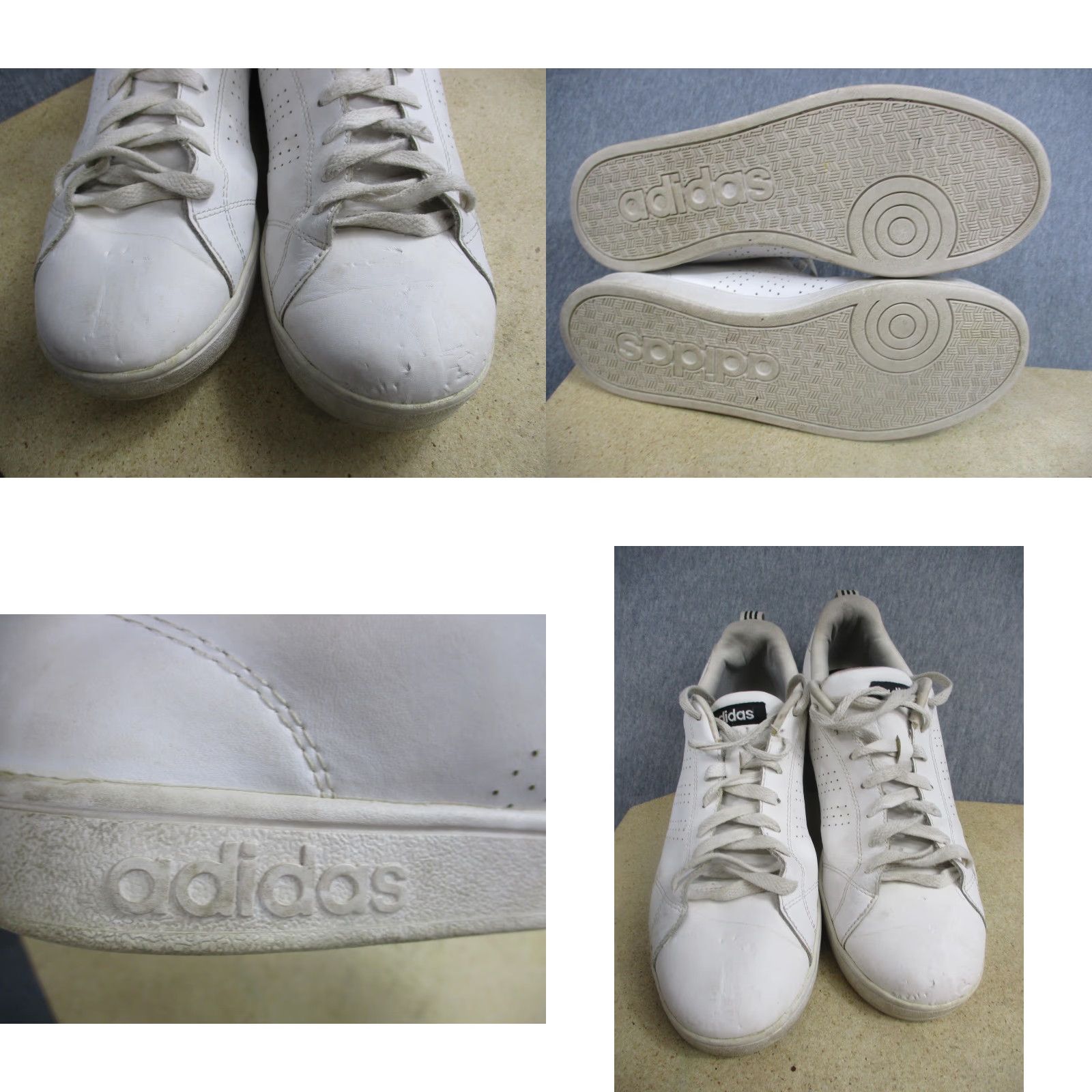 Adidas Adidas Neo Shoes Mens 10.5 White Classic Low Top Casual Sneakers F99091 Size US L / EU 52-54 / 3 - 8 Thumbnail