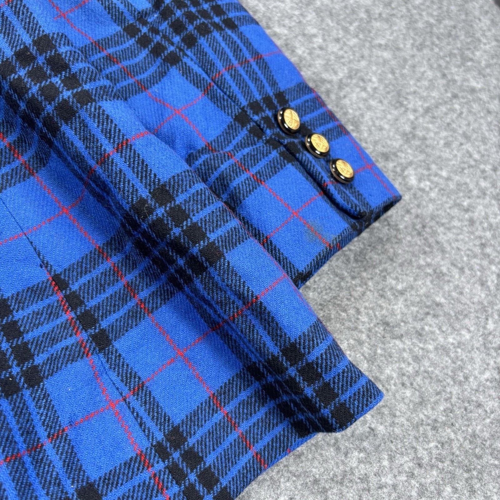 Pendleton Vintage Pendleton Blazer Womens 12 Blue Morgan Scottish Wool Size XL / US 12-14 / IT 48-50 - 8 Thumbnail