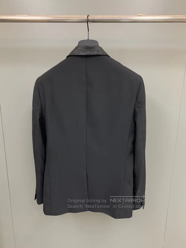 Versace Versace Rhinestone single-breasted suit set Size 46S - 3 Thumbnail