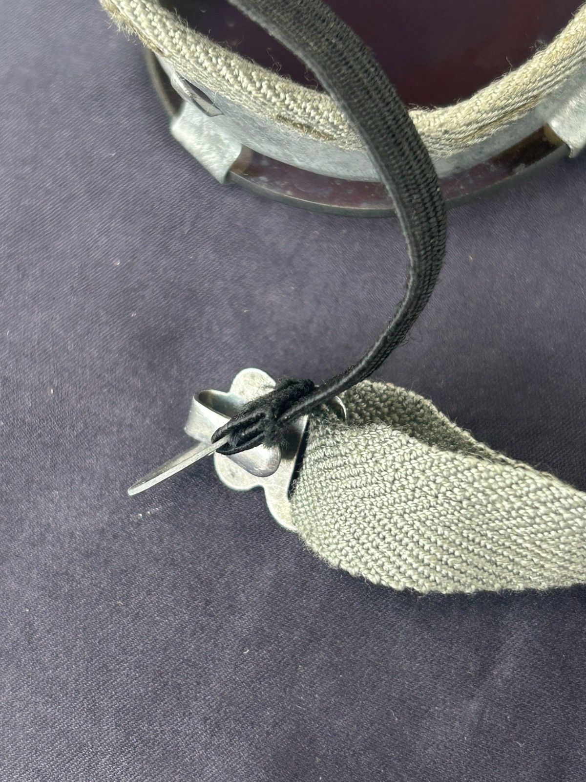 Vintage World War II Steam Punk Germany Goggle 30s - 40s Size ONE SIZE - 7 Thumbnail