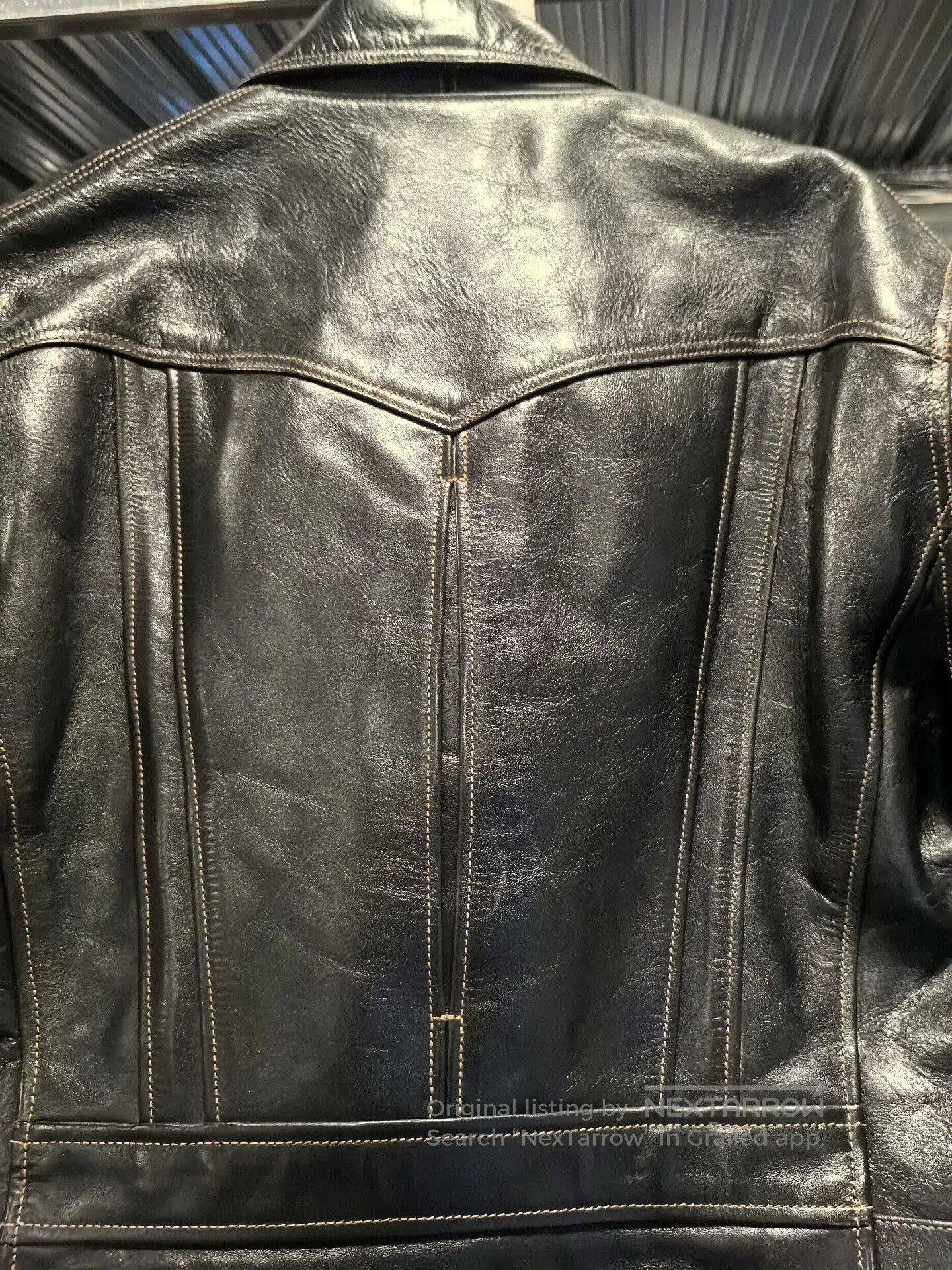 Freewheelers Freewheelers 1930's Caboose Black Leather Jacket. Size US XS / EU 42 / 0 - 4 Thumbnail
