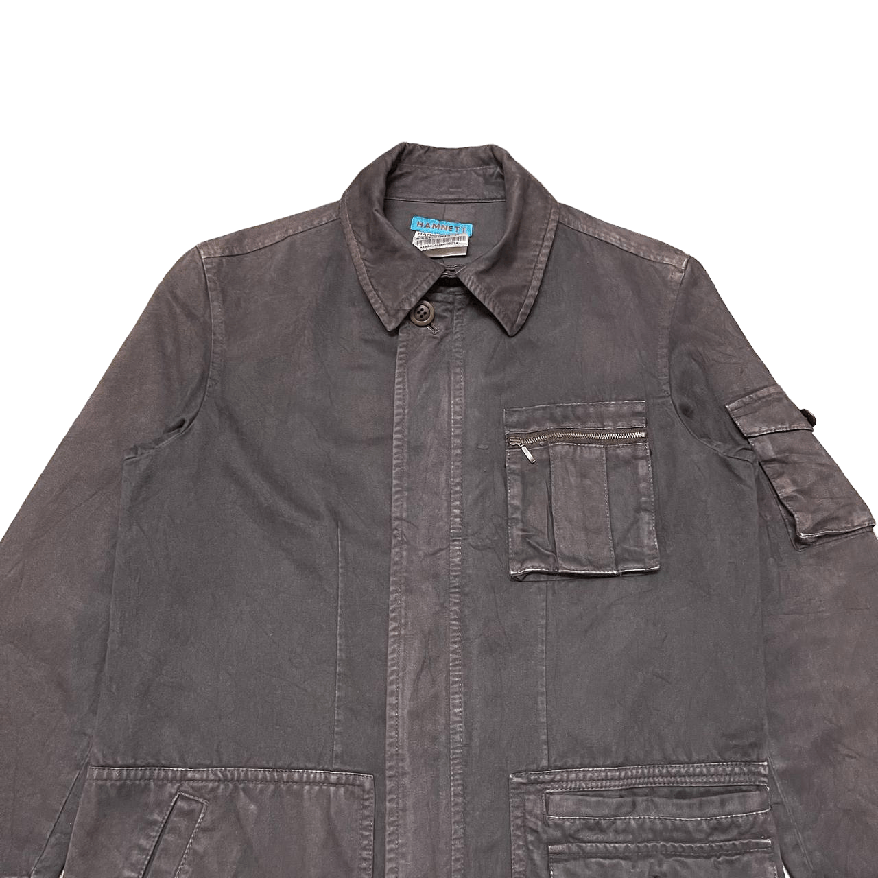 Katharine Hamnett London Vintage Hamnett Cargo Multi Pocket Long Jacket Size US M / EU 48-50 / 2 - 2 Thumbnail