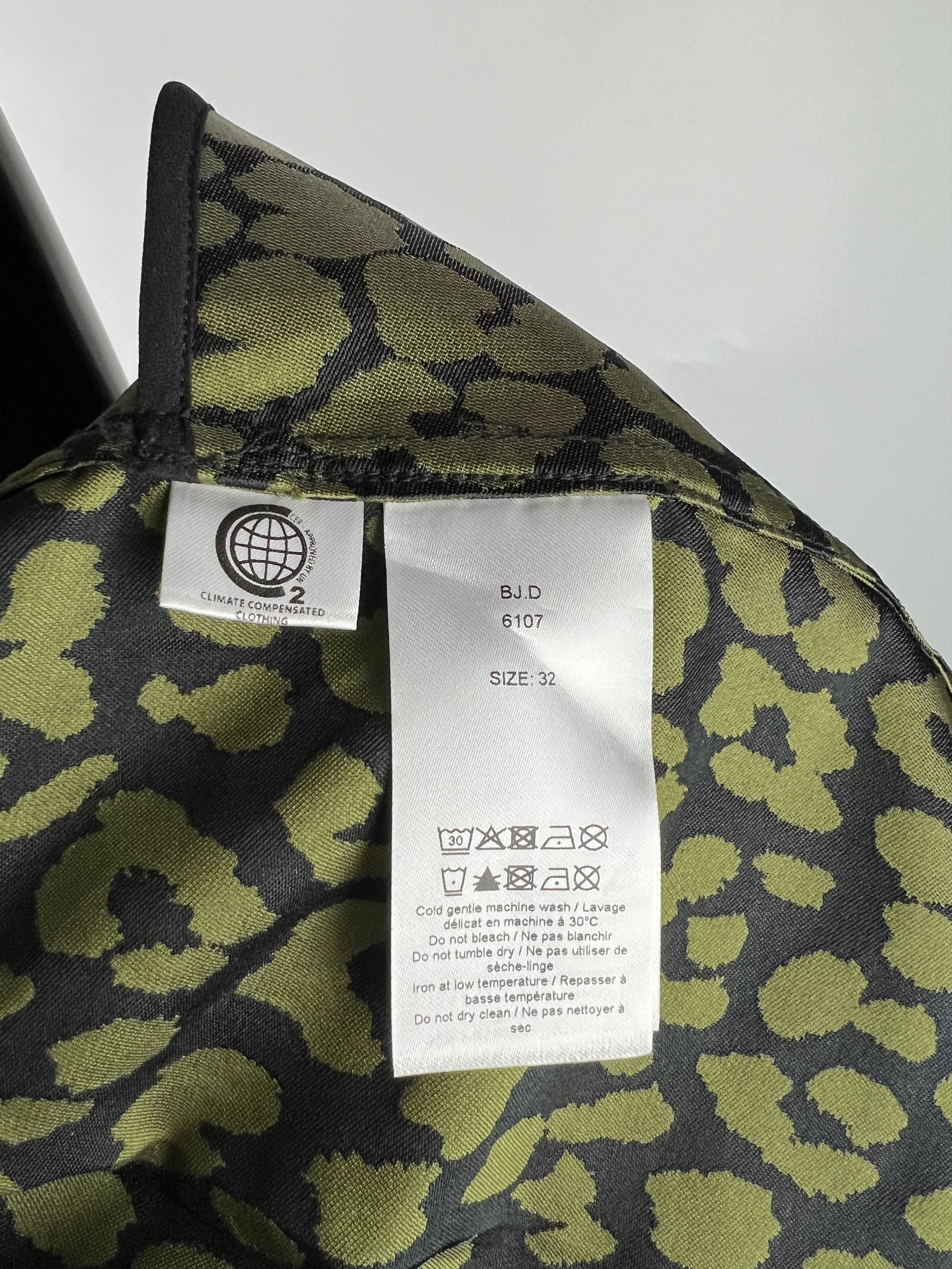 Ganni $220 NWT Ganni Belted Wrap Skirt Leopard Print Size 32 Size 24" / US 00 / IT 34 - 7 Thumbnail