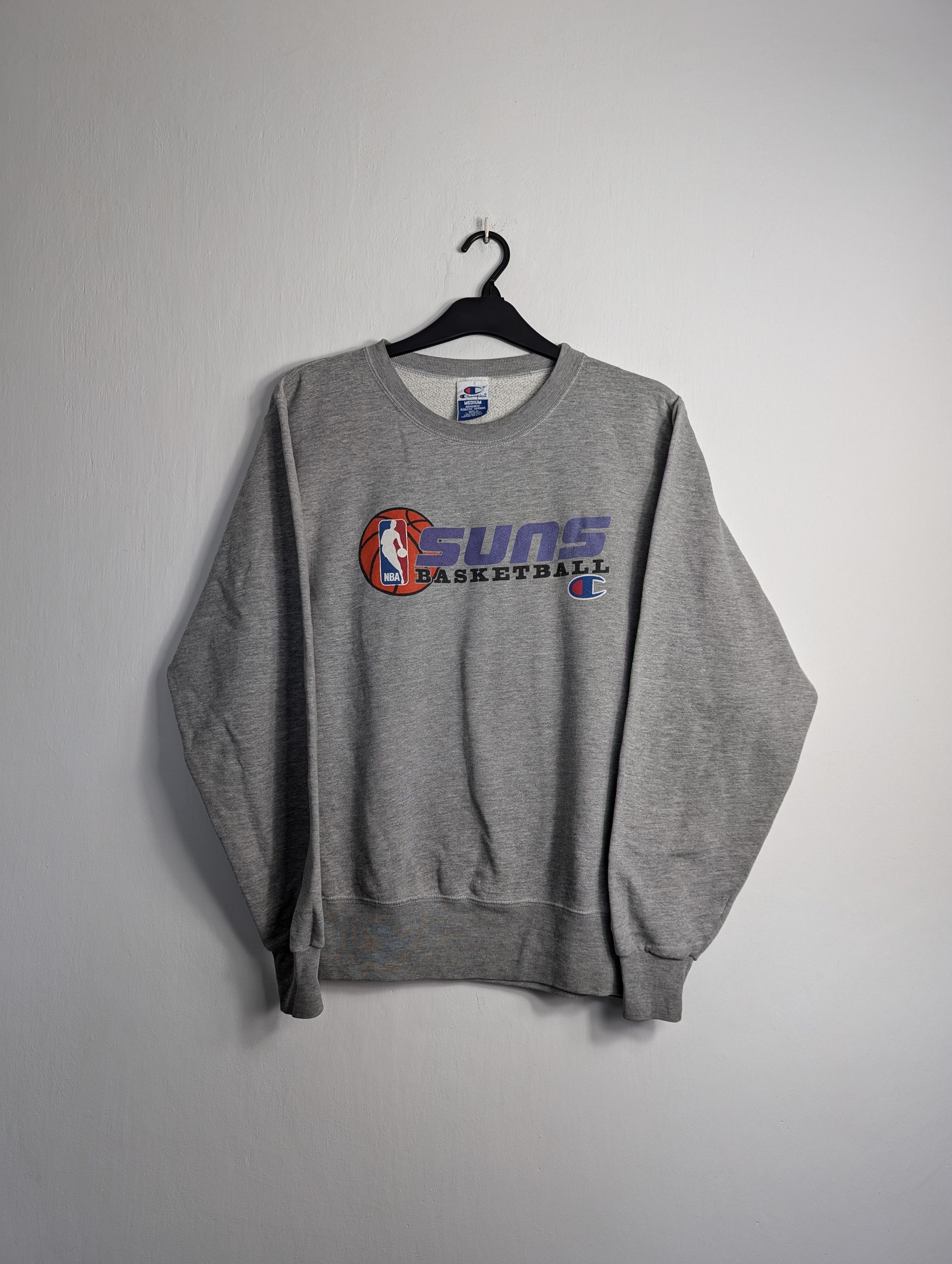 Champion Vintage Champion NBA Phoenix Suns Crewneck Boxy Grey Y2K Size US M / EU 48-50 / 2 - 1 Thumbnail