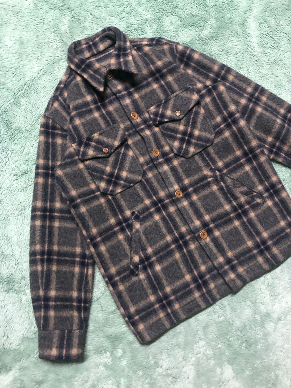 Japanese Brand JAPANESE BRAND VAN JAC TARTAN WOOL SHIRT WORKERS JACKET Size US M / EU 48-50 / 2 - 5 Thumbnail