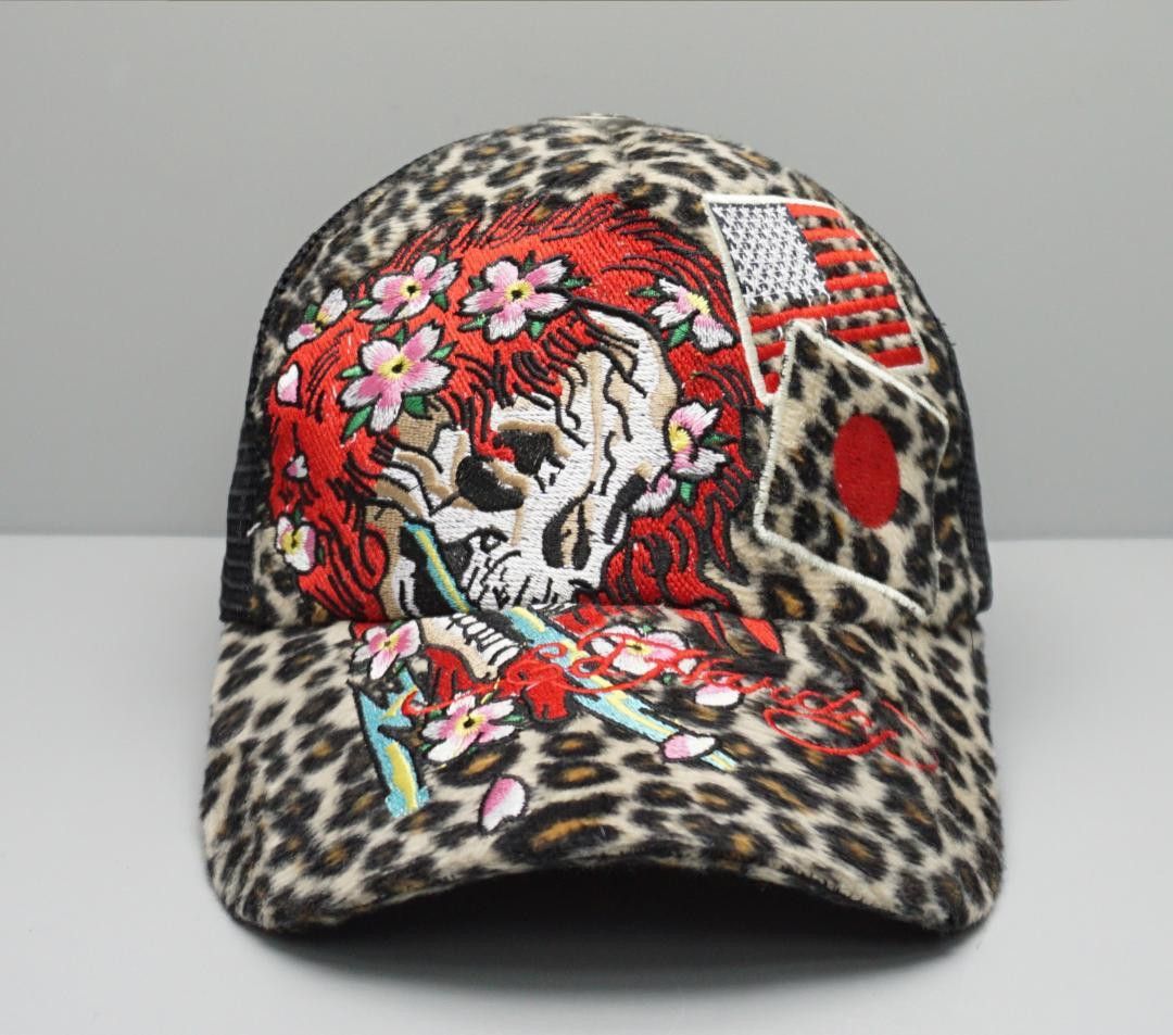 Anime 00's Christian Audigier キャップ Ed Hardy 白 Size US XXS / EU 40 - 1 Thumbnail