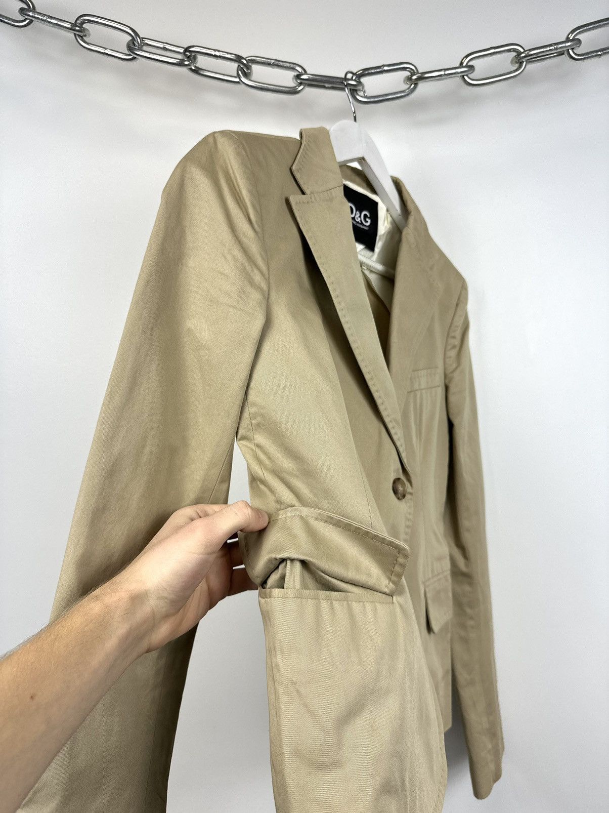 Vintage Dolce & Gabbana Rare Luxury Designer Blazer Jacket