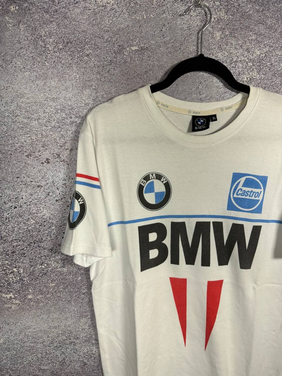 BMW × Vintage Vintage BMW Big Logo T-Shirt y2k Streetwear Medium Size US M / EU 48-50 / 2 - 3 Thumbnail