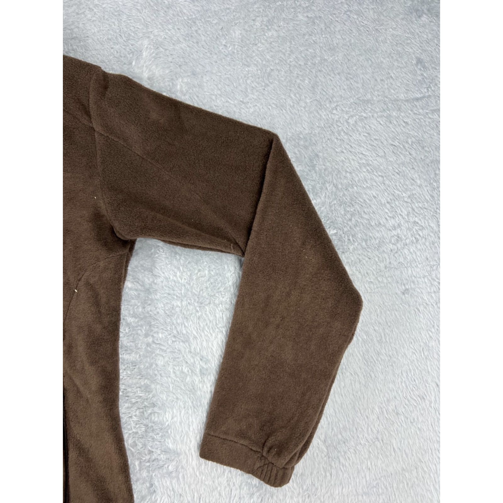 CB Sports Columbia Hoodie Womens Medium Brown Full Zip Logo Sports Activewear Men’s? Size M / US 6-8 / IT 42-44 - 2 Thumbnail