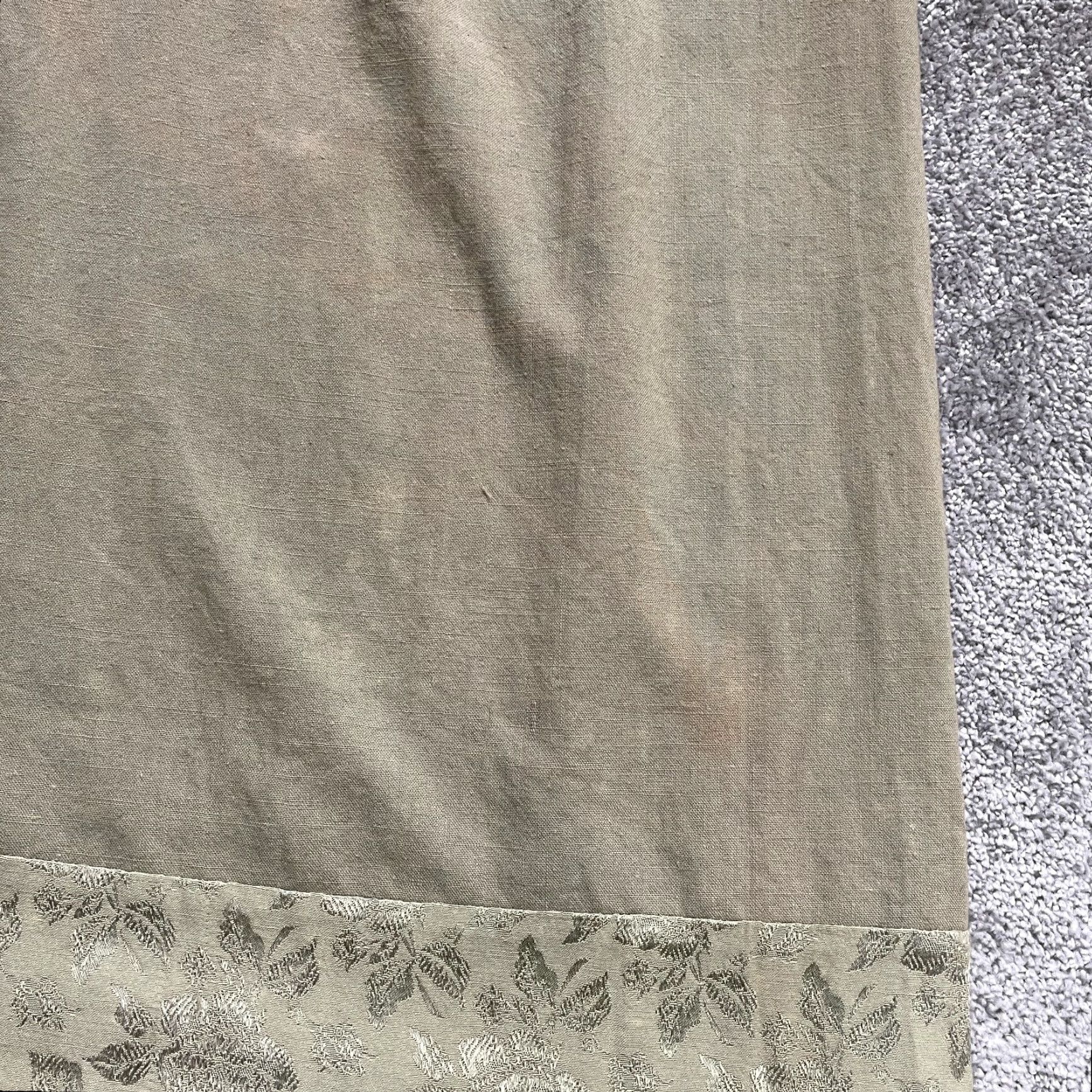 4SDESIGNS Decade Designs Dress Women Vintage Yes Large A-Line Floral Green Long Sleeveless Round Neck Knitted Cotton Polyester Knit Lined Casual Party/Cocktail Size L / US 10 / IT 46 - 4 Thumbnail