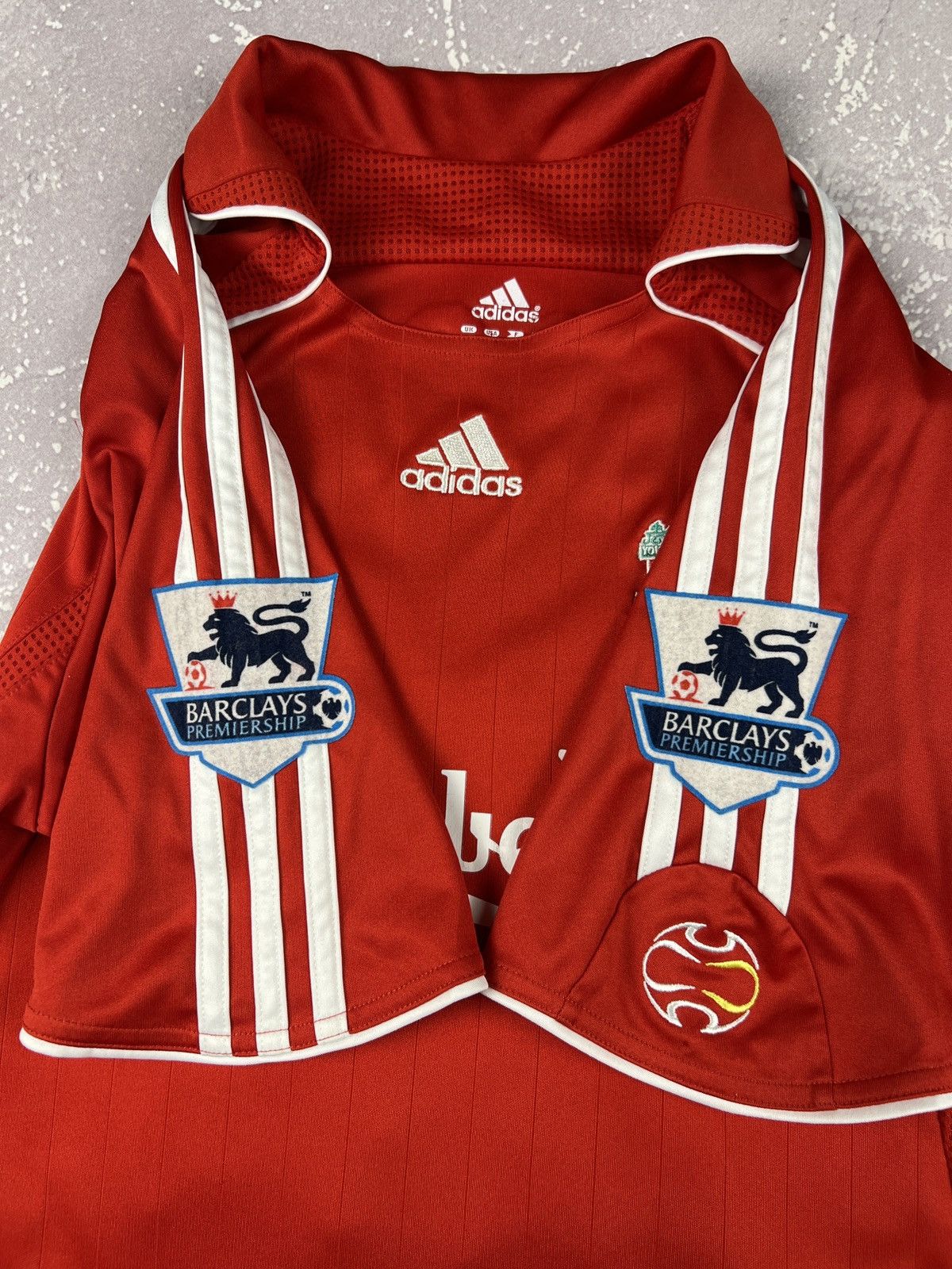 Adidas 2006-2008 Adidas Liverpool #22 Sissoko Soccer Jersey Youth M Size US XXS / EU 40 - 6 Thumbnail