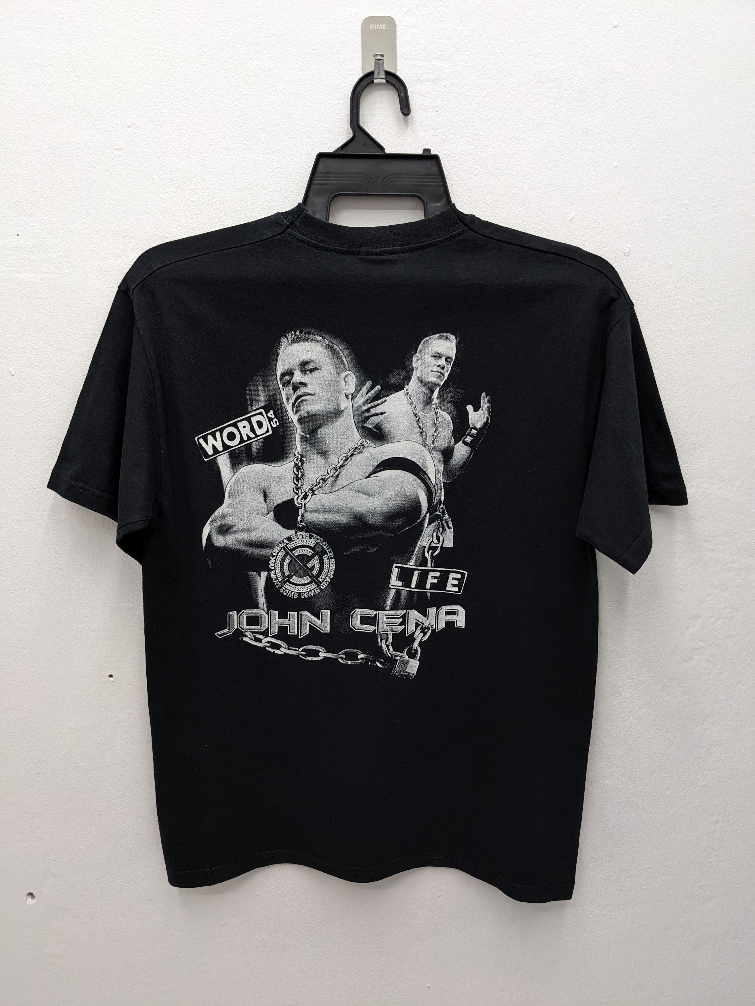 WWE Vintage John Cena WWE WWF Wrestling Merch Rap Tshirt Size US M / EU 48-50 / 2 - 5 Thumbnail