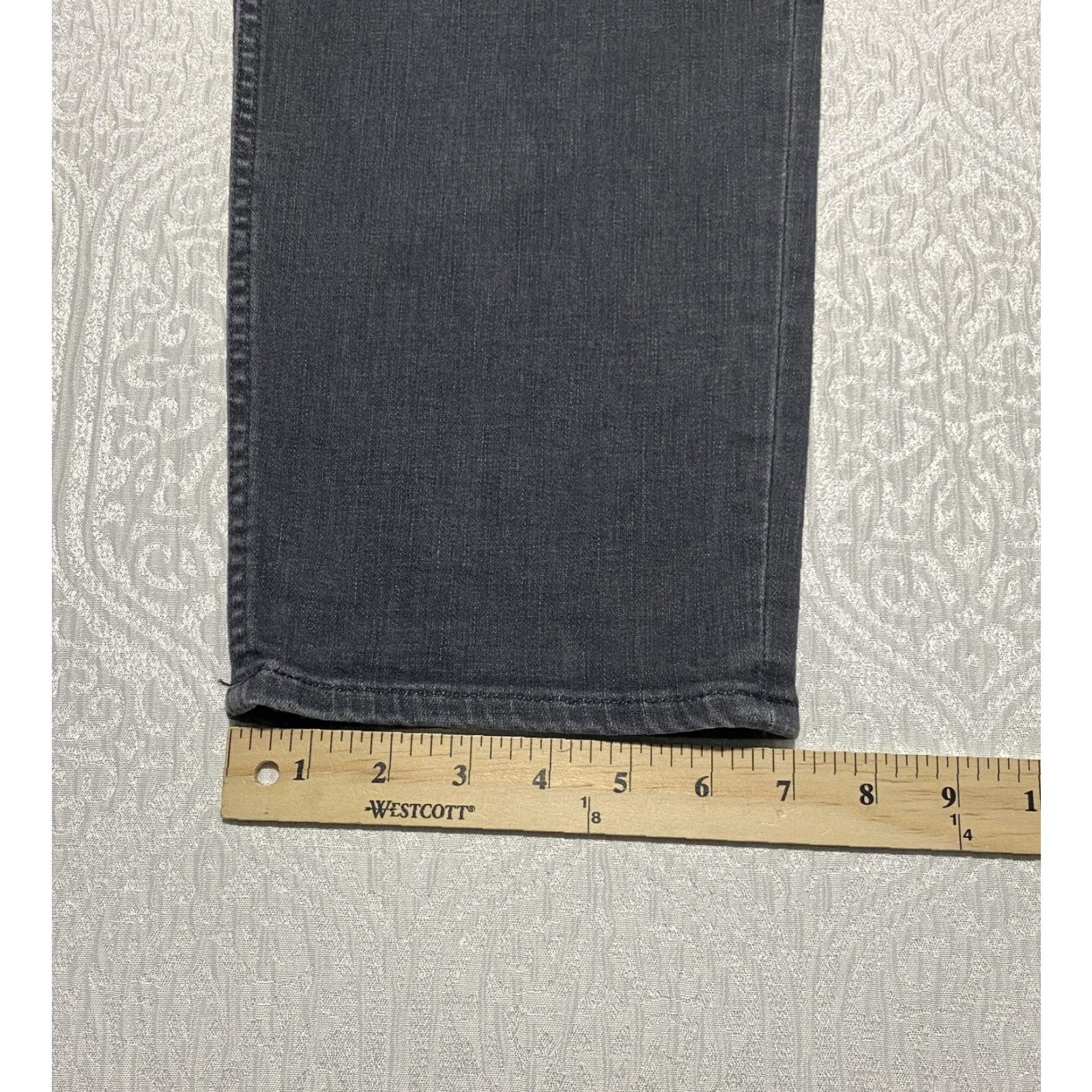 Banana Republic Banana Republic Jeans Mens 36x34 Gray Athletic Tapered Fit Stretch Denim Pants Shirt? Size US 36 / EU 52 - 8 Thumbnail