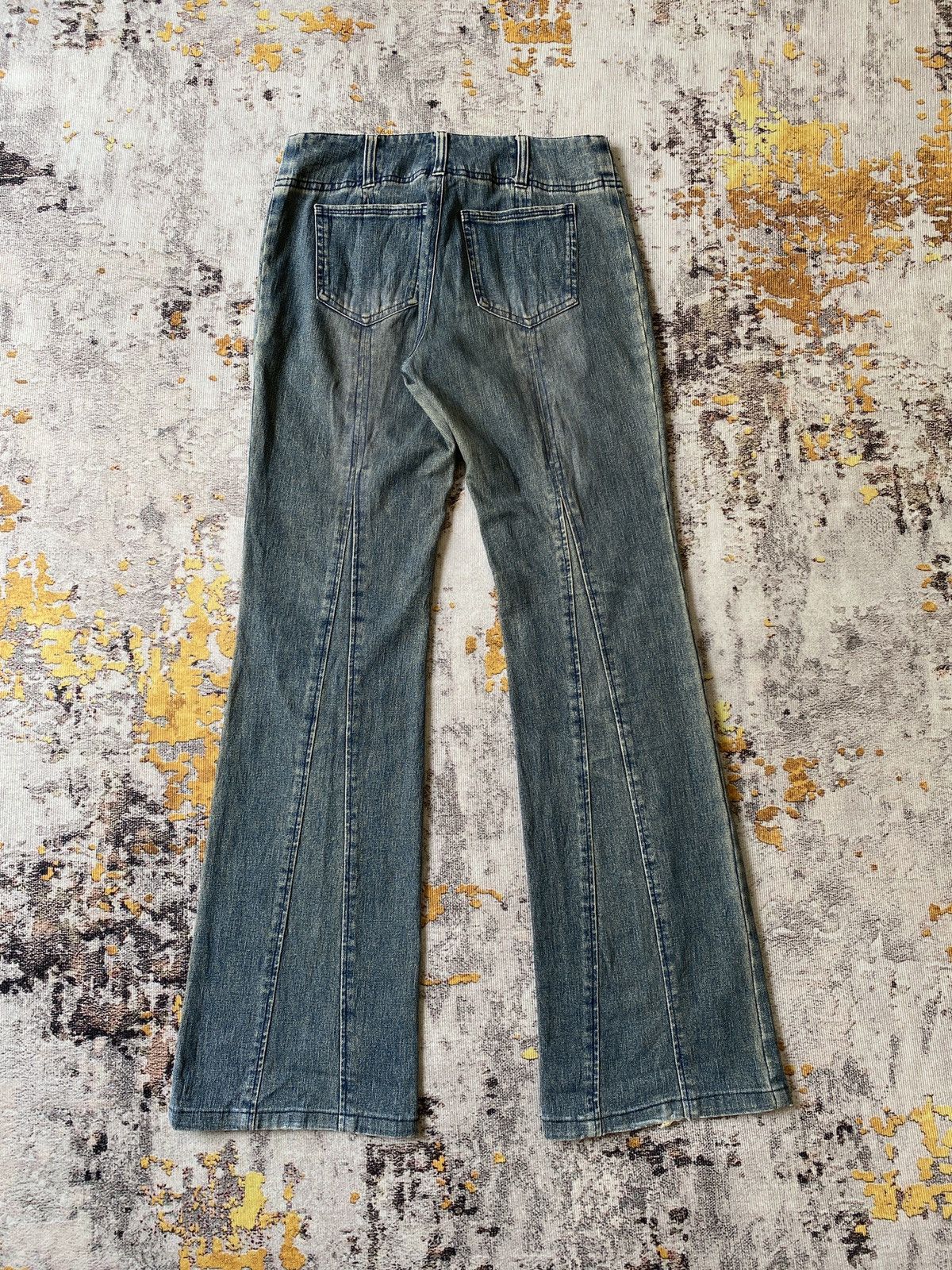 Tornado Mart Tornado Mart Femme Flare Jeans Size 28" / US 6 / IT 42 - 4 Thumbnail