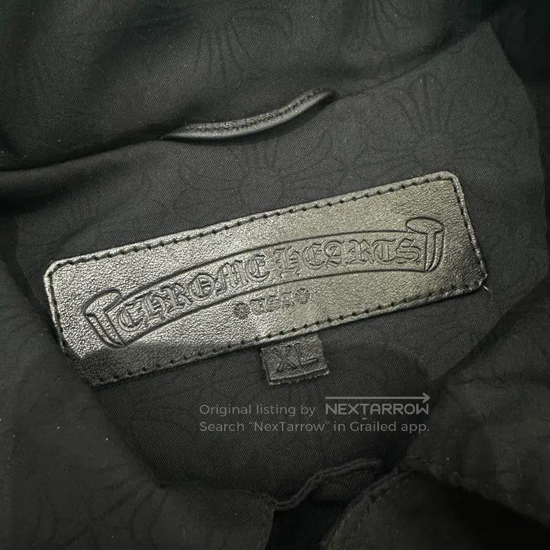Chrome Hearts CHROME HEARTS Size XL Dark Sanskrit nylon coach jacket Size US XL / EU 56 / 4 - 3 Thumbnail