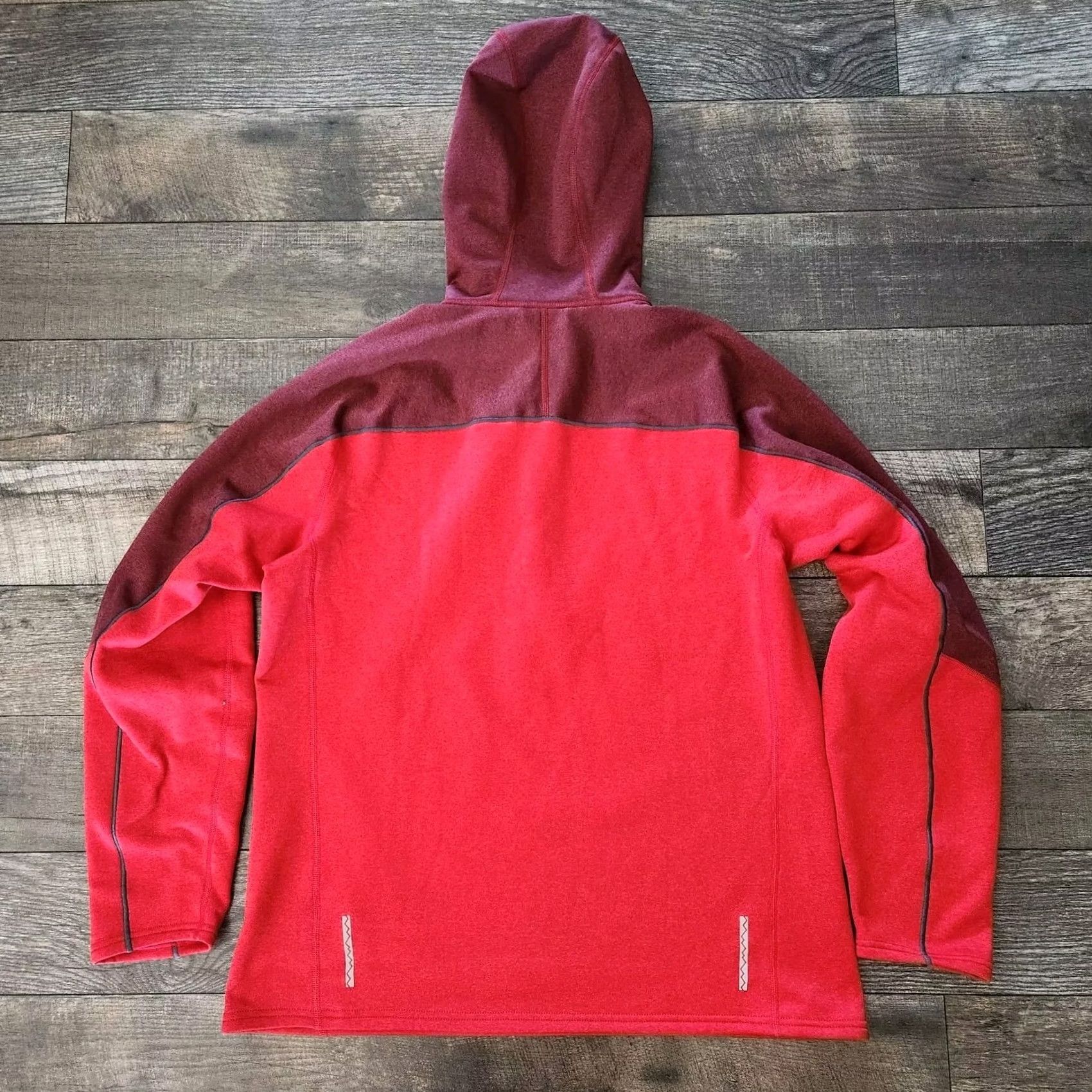 Vintage L.L. Bean Mens XL Red Long Sleeve 1/4 Zip Pullover Sweater Slightly Fitted Big & Tall Outdoor Preppy Golf Hiking Walking Fall Winter Season Size US XL / EU 56 / 4 - 5 Thumbnail