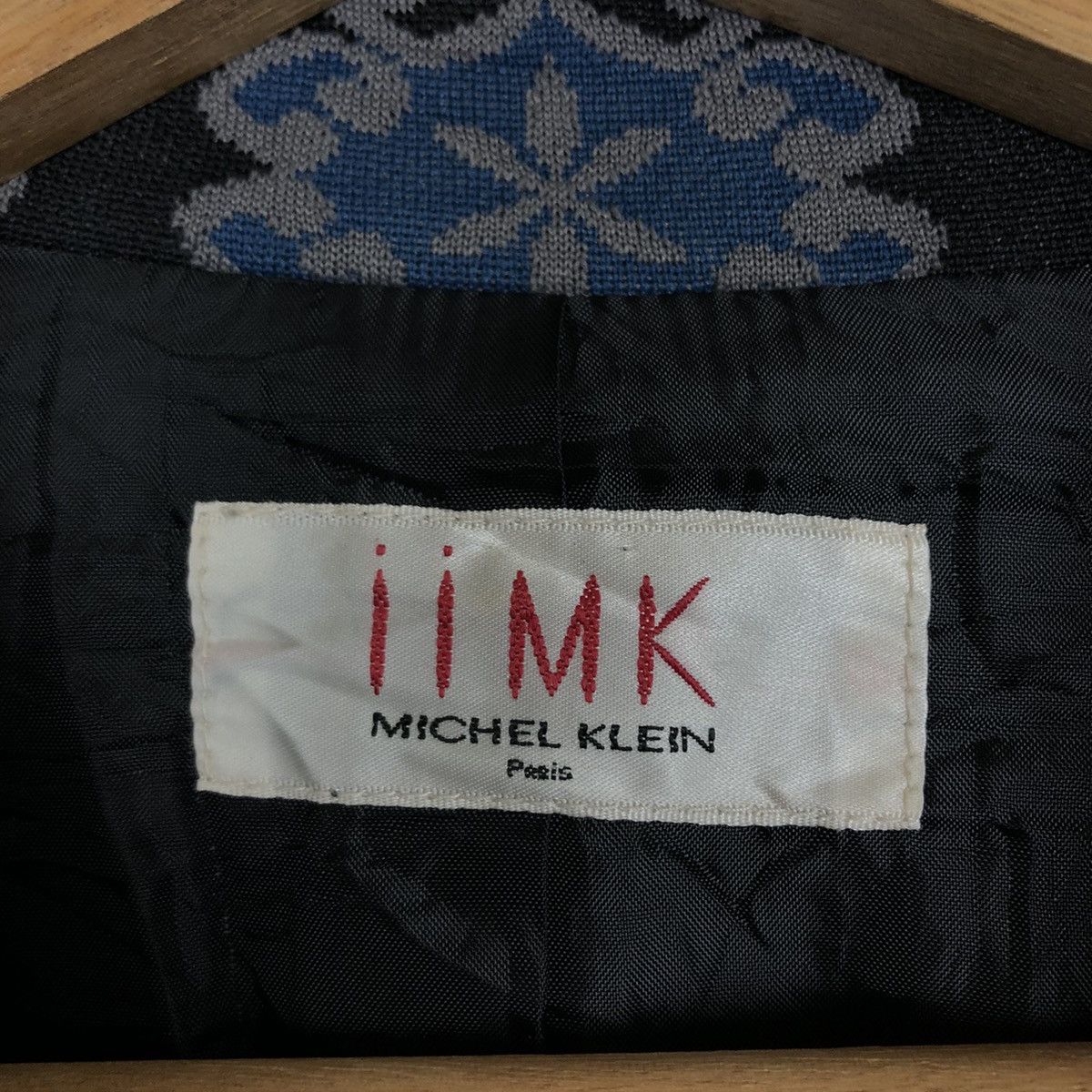 Vintage 🔥VINTAGE WOOL LONG JACKET IIMK MICHEL KLEIN PARIS Size US M / EU 48-50 / 2 - 12 Thumbnail