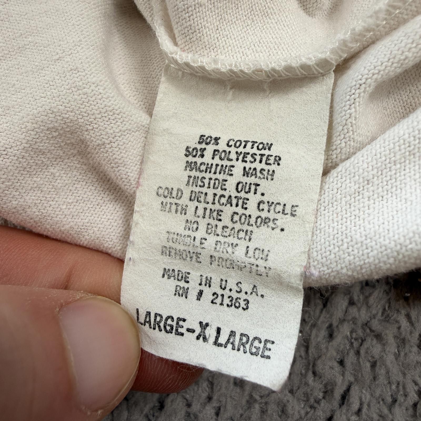 Other Vintage 90s USA Flag Full Zip Sweatshirt Patriotic American Size US XL / EU 56 / 4 - 4 Thumbnail